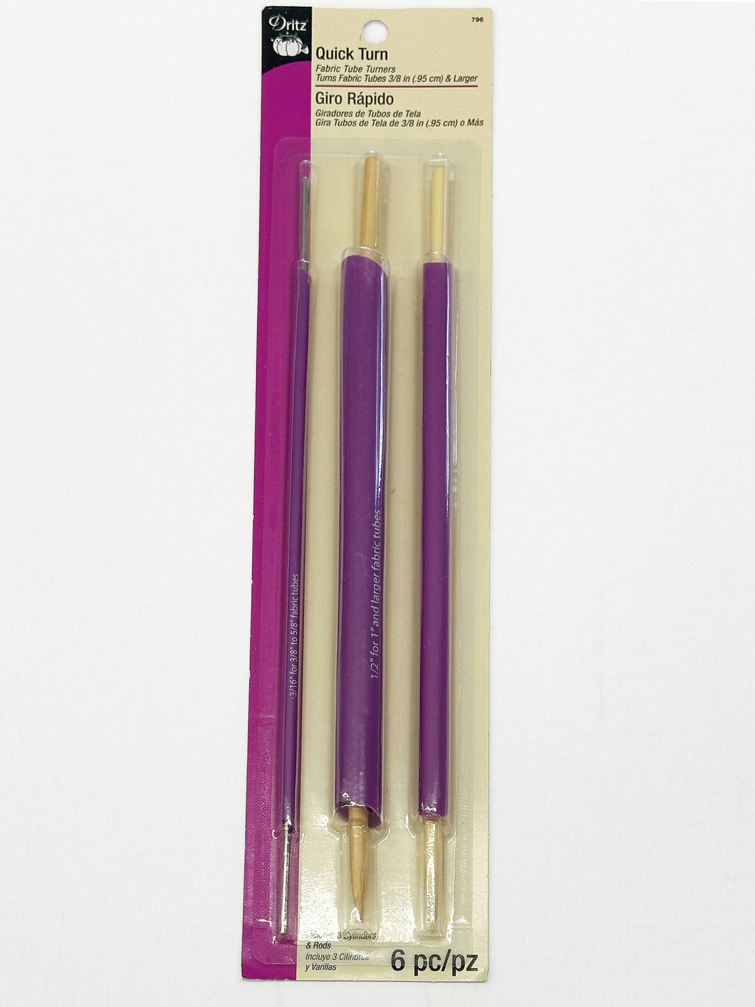 Quick Turn Fabric Tube Turners