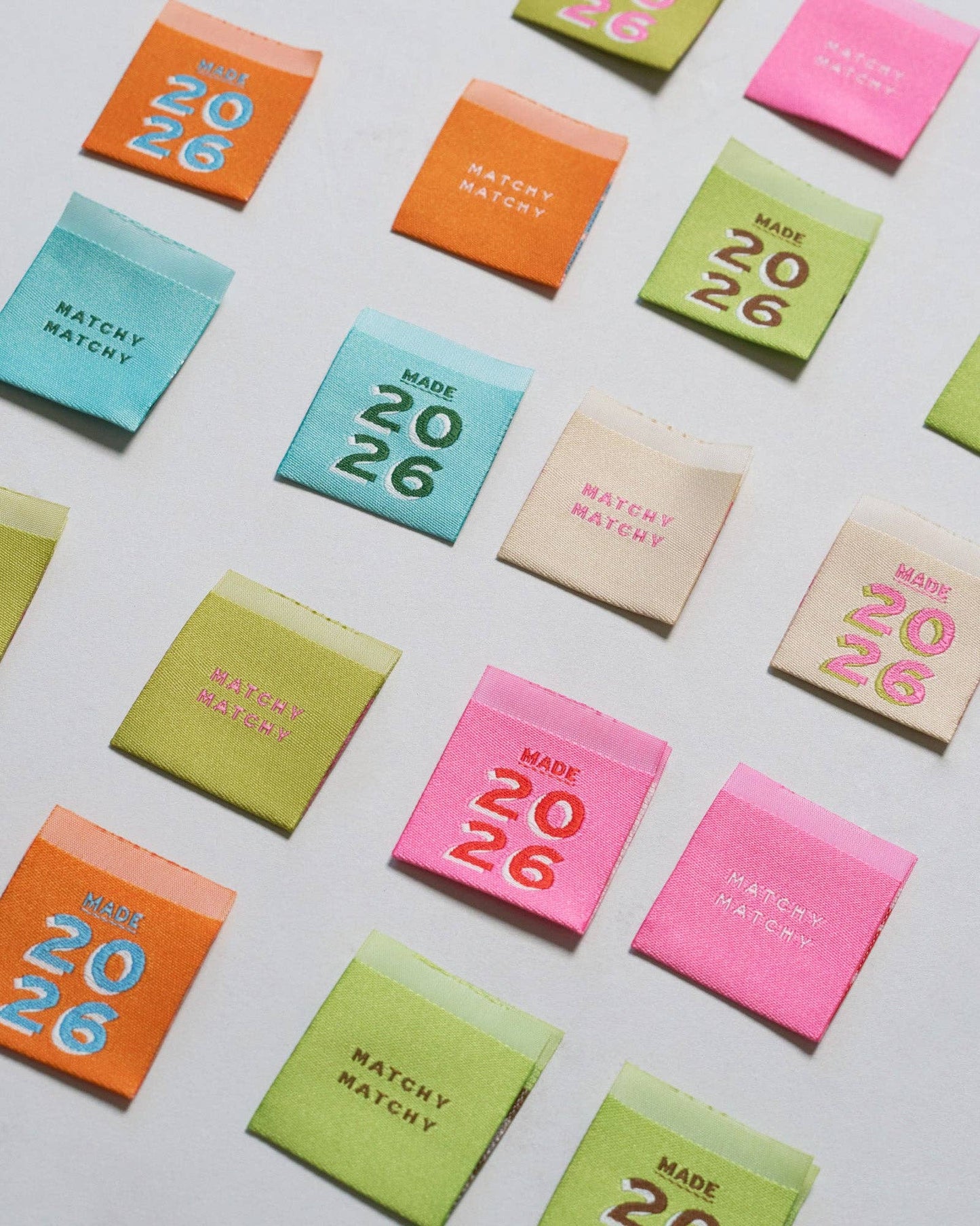 2026 Square Garment Labels