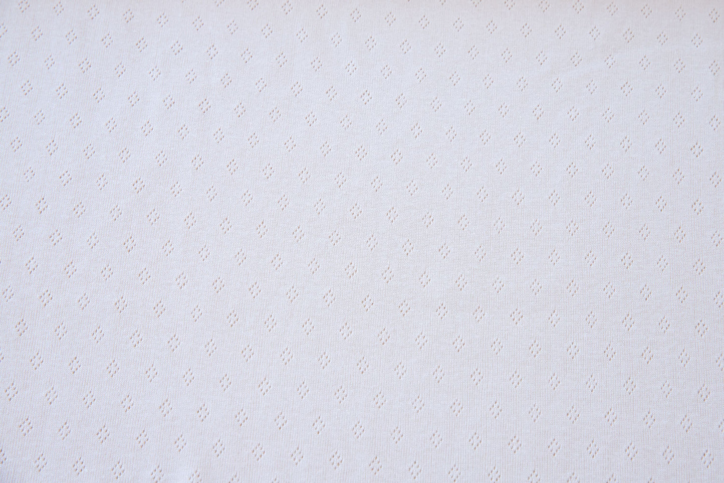 100% Cotton Pointelle - Beige (OEKO-TEX Standard 100)
