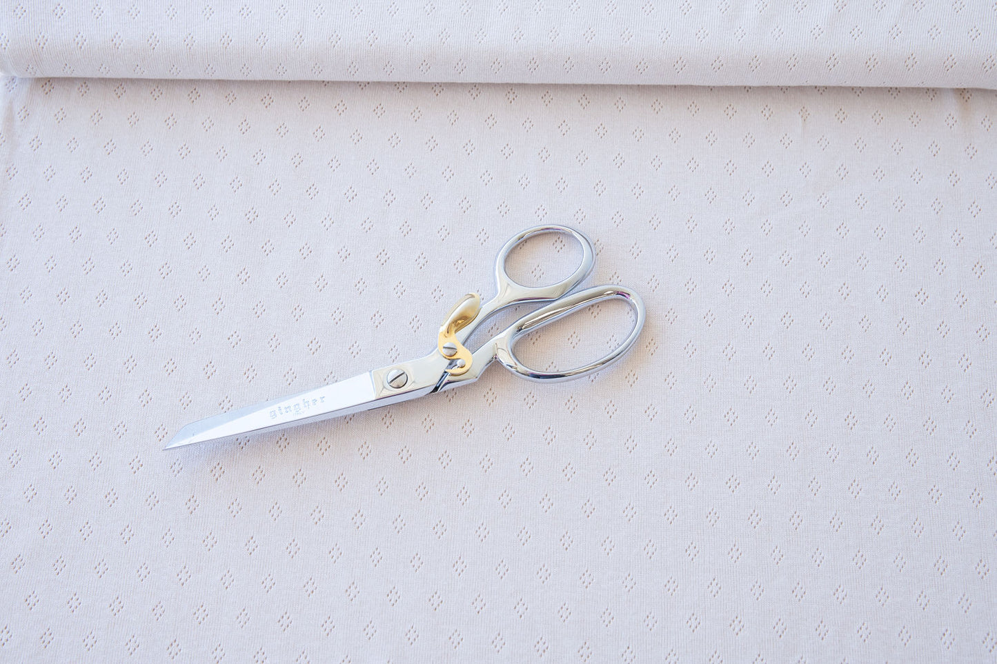 100% Cotton Pointelle - Beige (OEKO-TEX Standard 100)