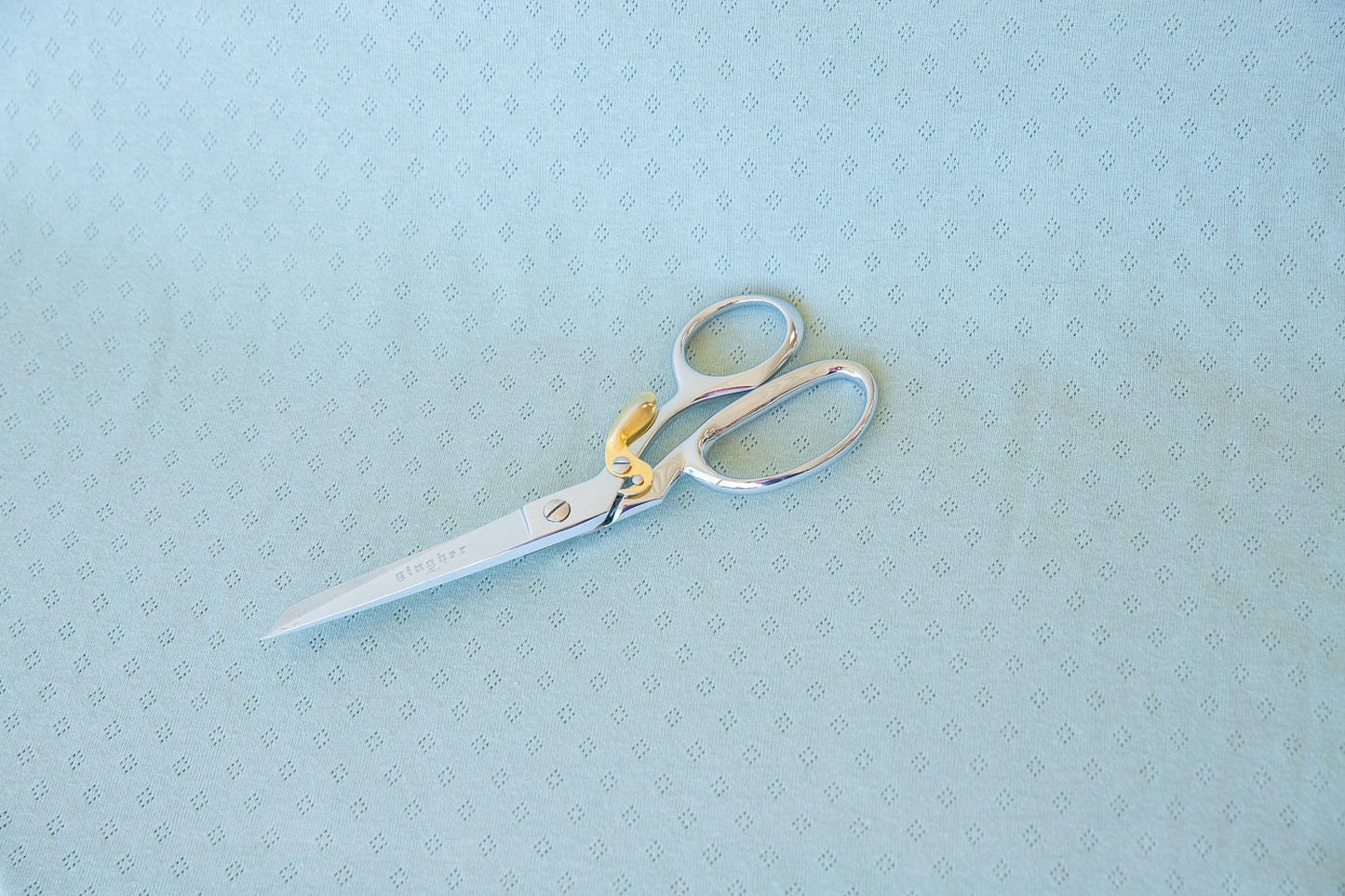 100% Cotton Pointelle - Light Green (OEKO-TEX Standard 100)