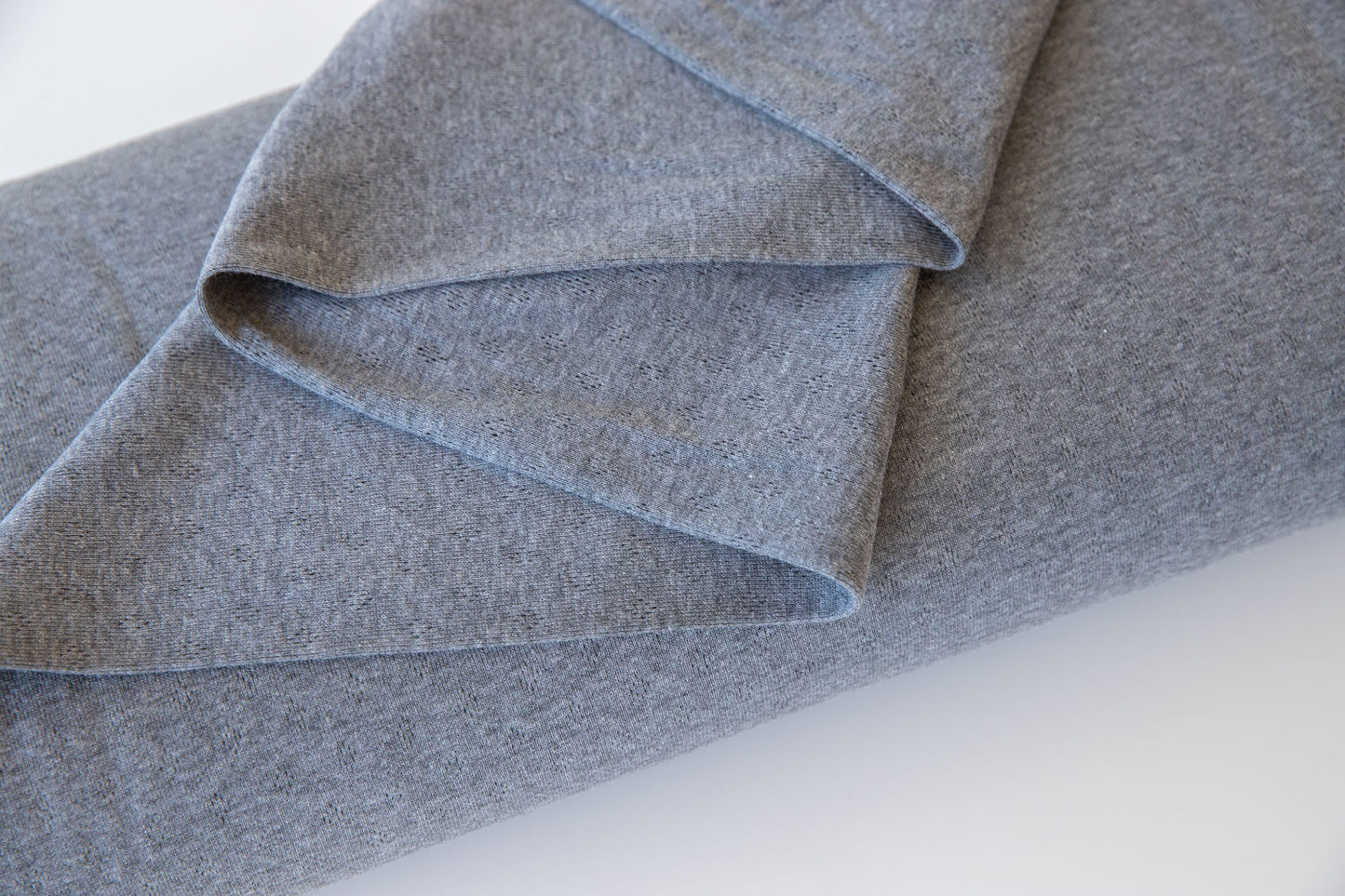 100% Cotton Pointelle - Anthracite (OEKO-TEX Standard 100)