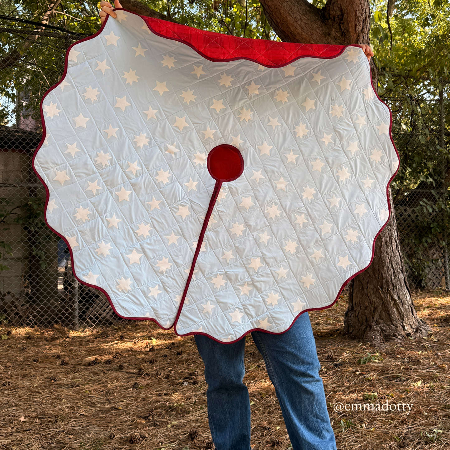 Syd Graham Patterns Connie Tree Skirt - PDF Pattern