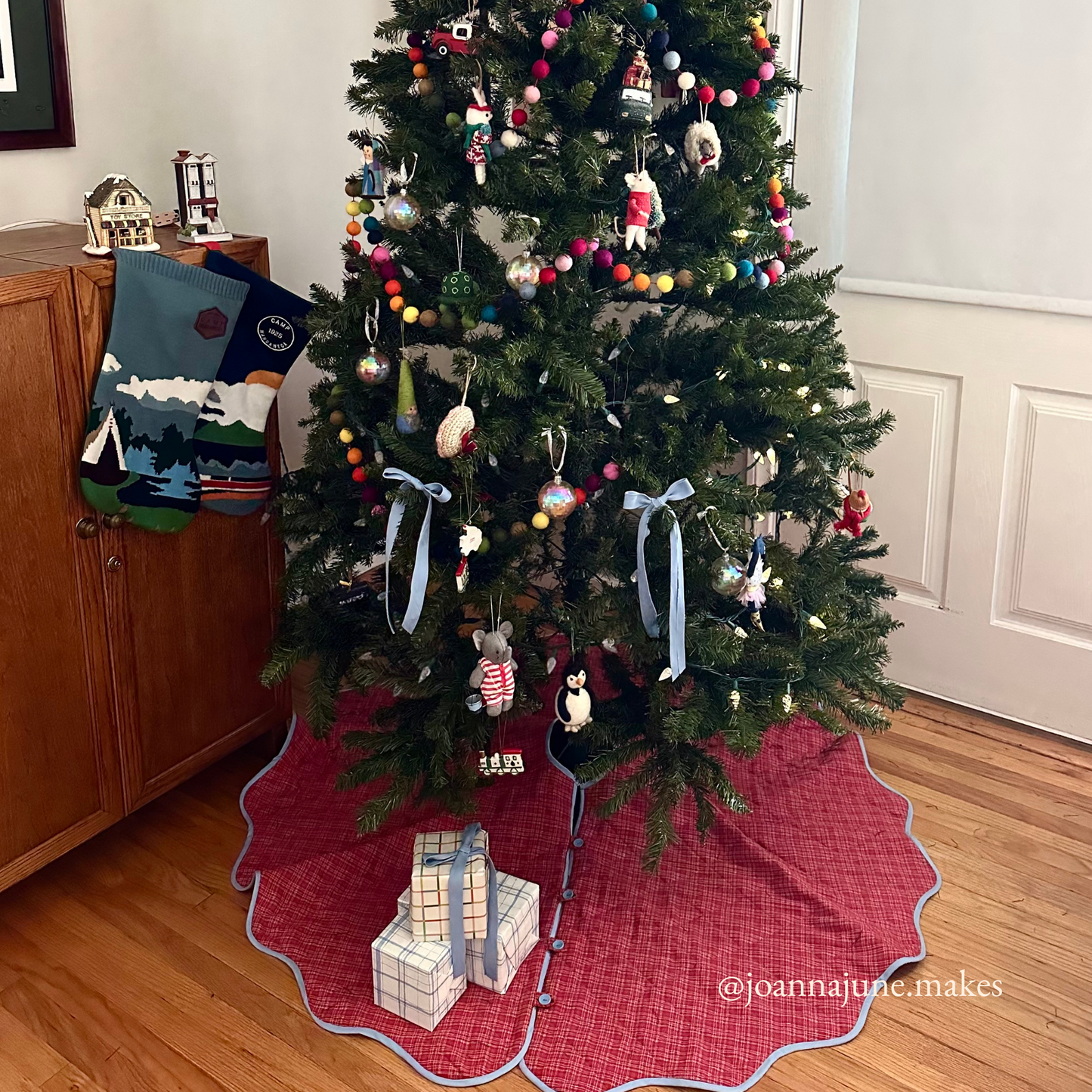 Syd Graham Patterns Connie Tree Skirt - PDF Pattern
