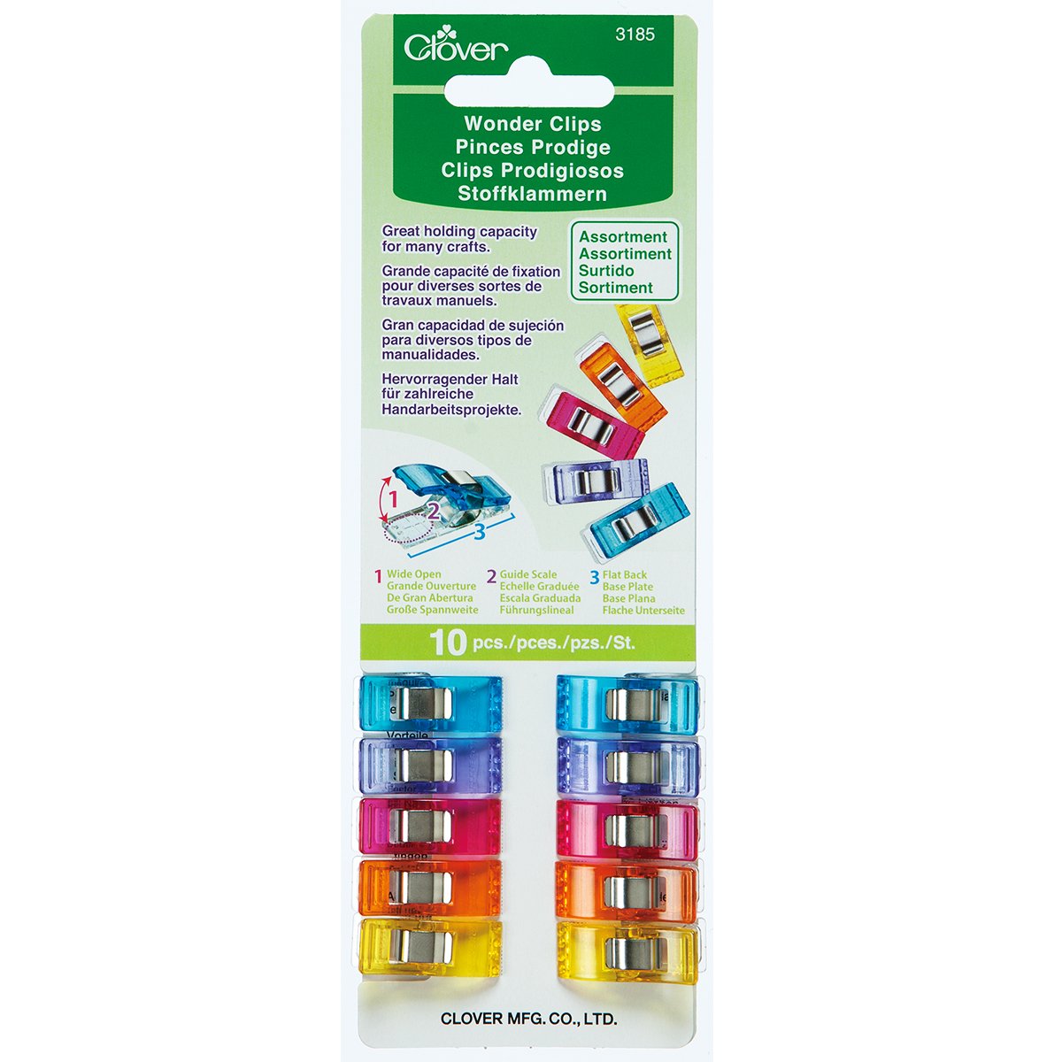Wonder Clips - Set of 10