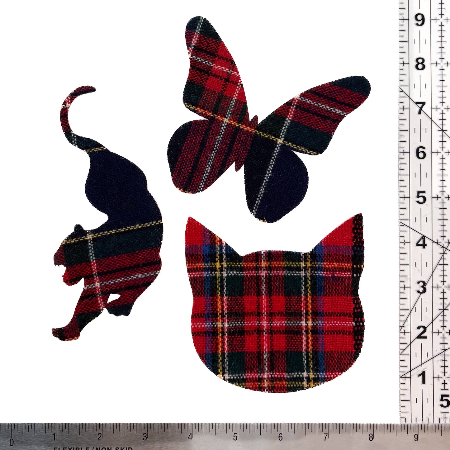 Iron-on Wool Patches - Medium