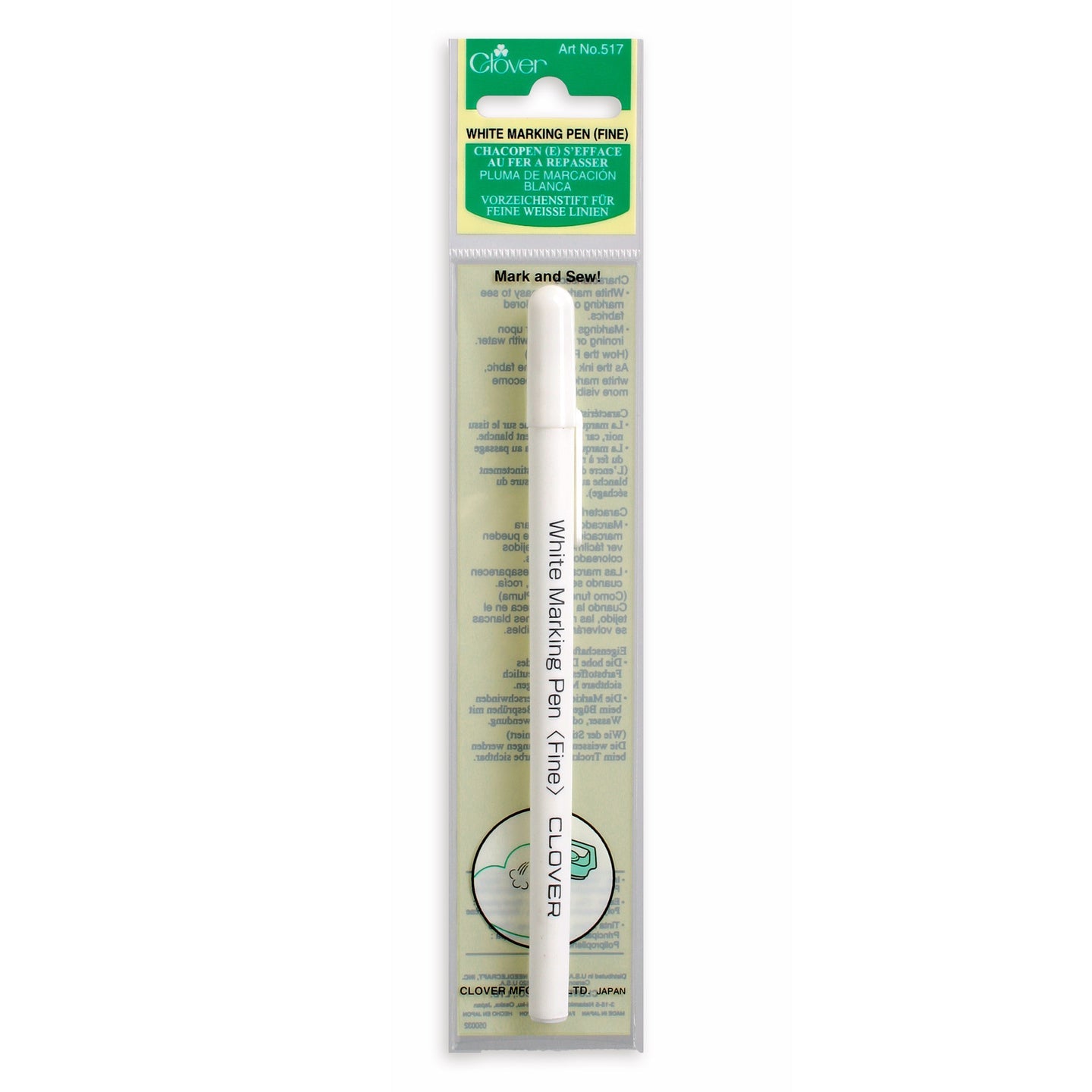 Clover White Marking Pen