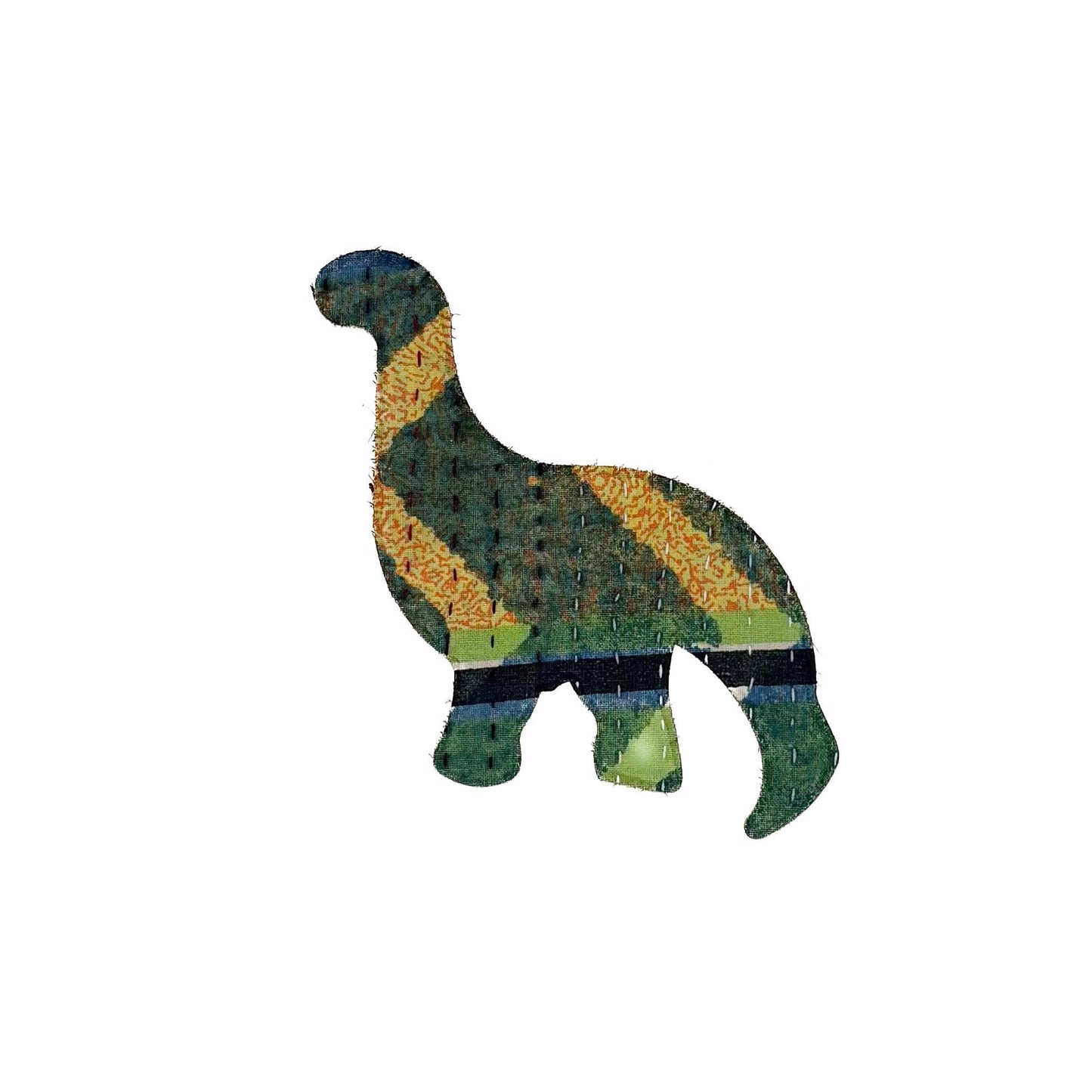 Iron-on Kantha Patches - Medium