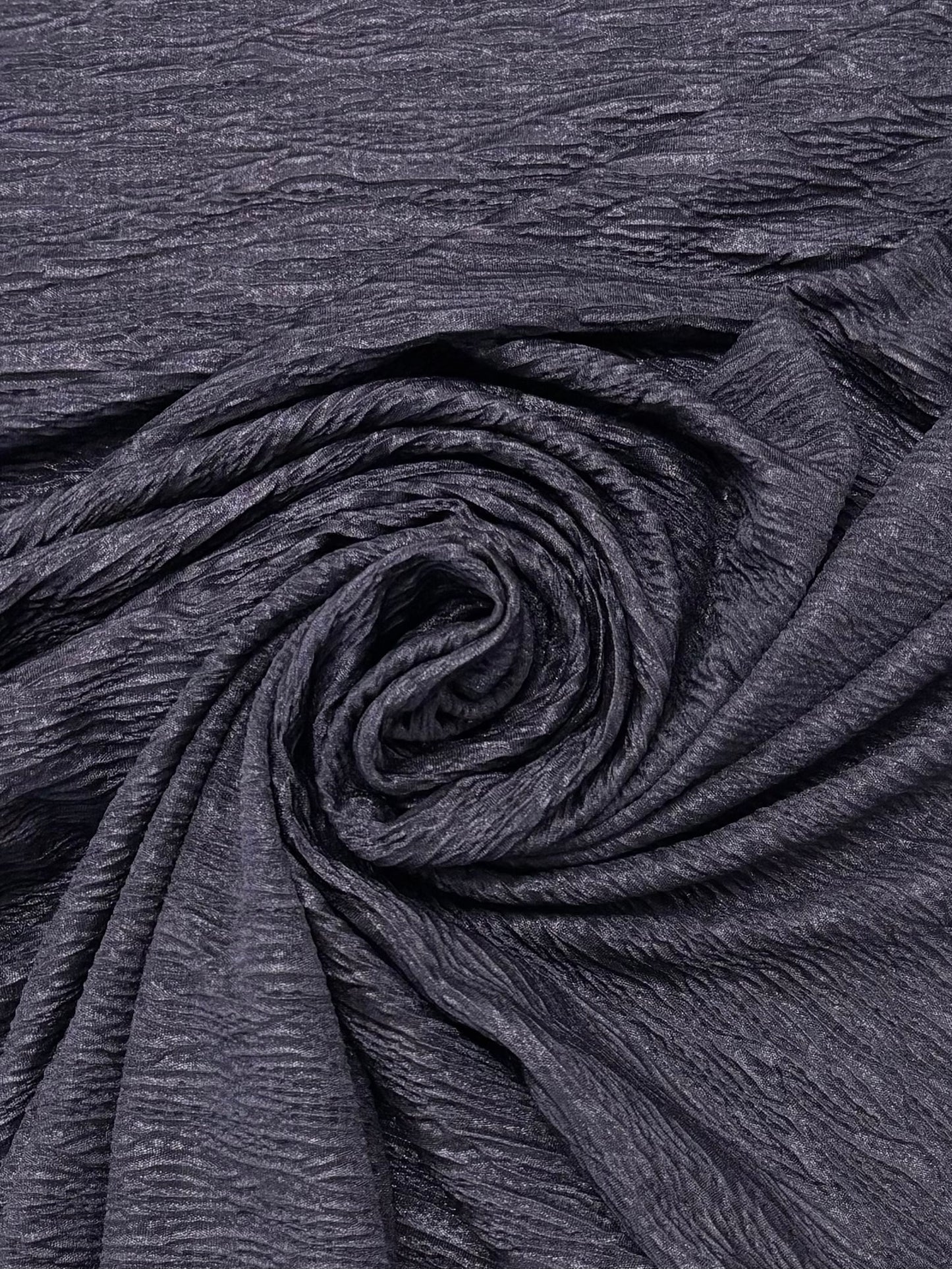 Deadstock Navy Plissé