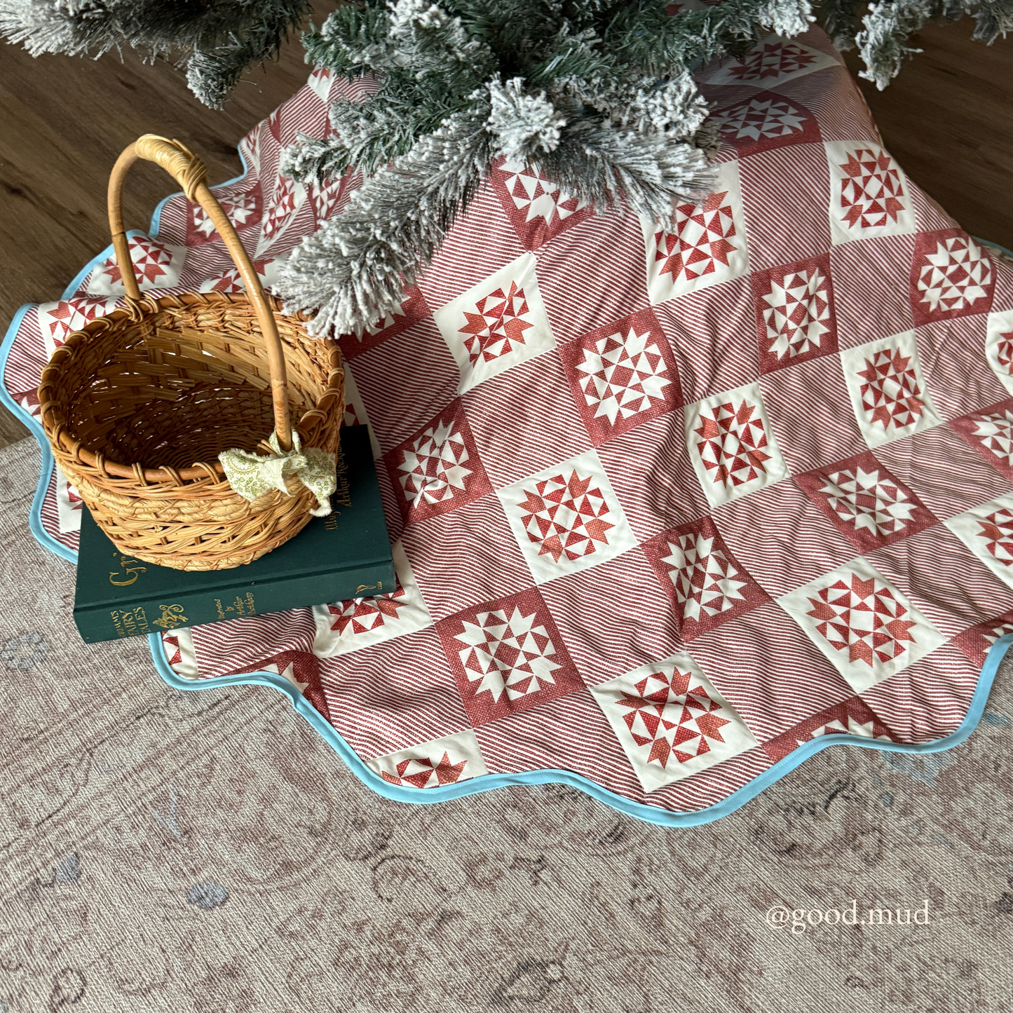 Syd Graham Patterns Connie Tree Skirt - PDF Pattern