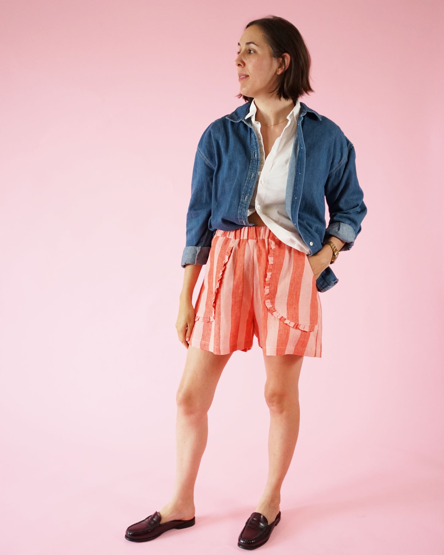Matchy Matchy Sewing Club Apron Pocket Pants - PDF Pattern