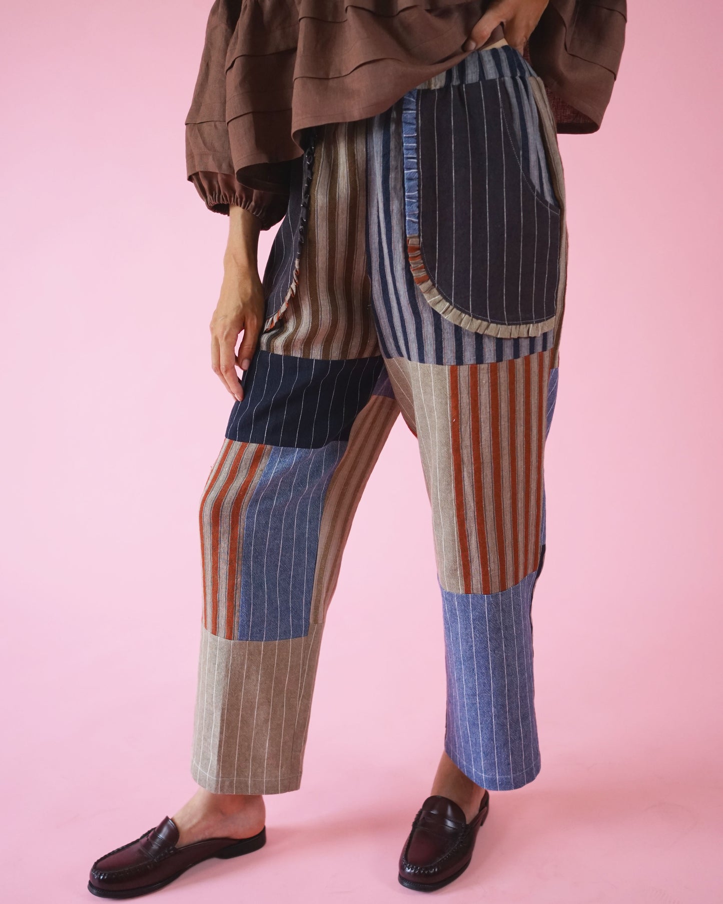 Matchy Matchy Sewing Club Apron Pocket Pants - PDF Pattern