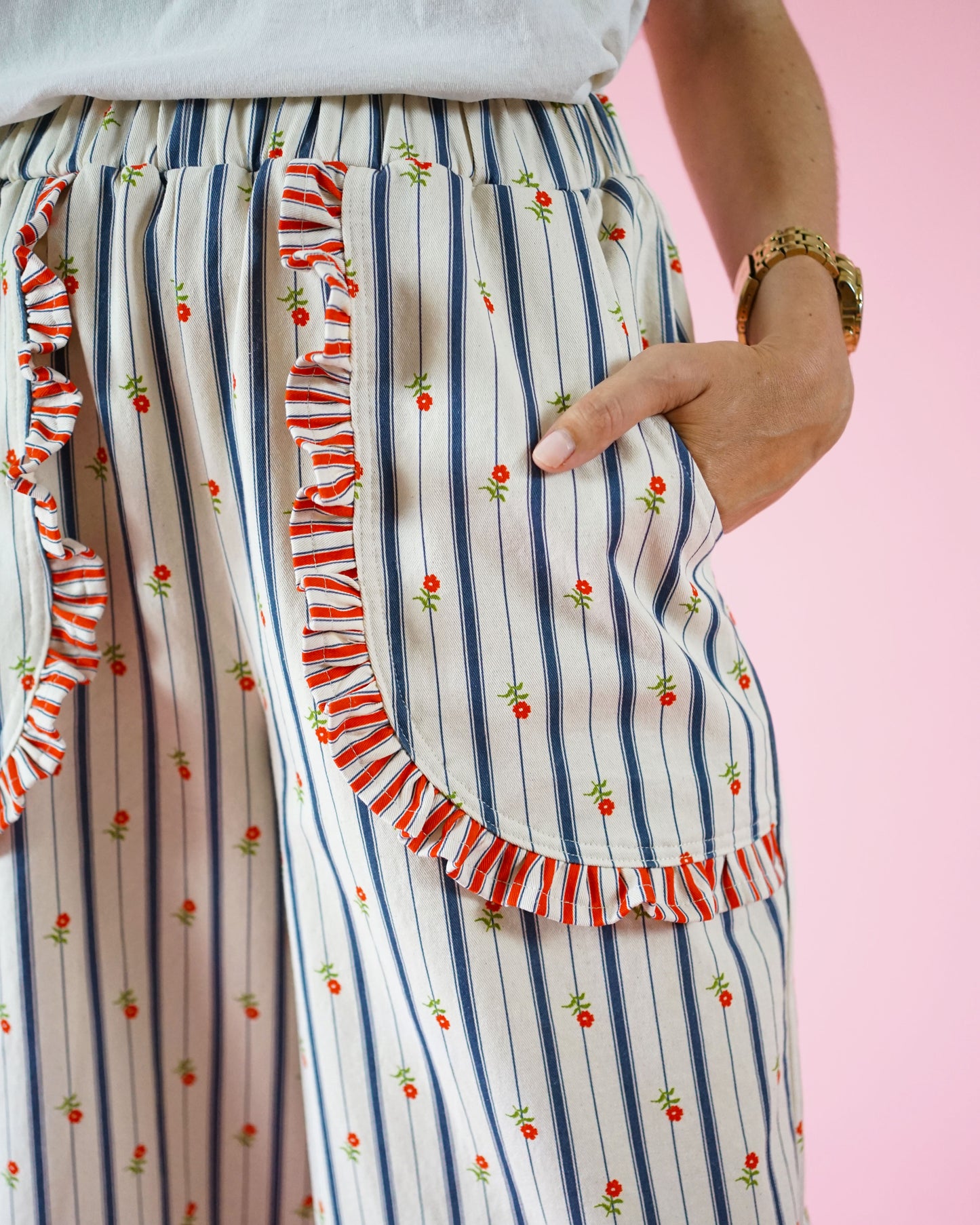 Matchy Matchy Sewing Club Apron Pocket Pants - PDF Pattern