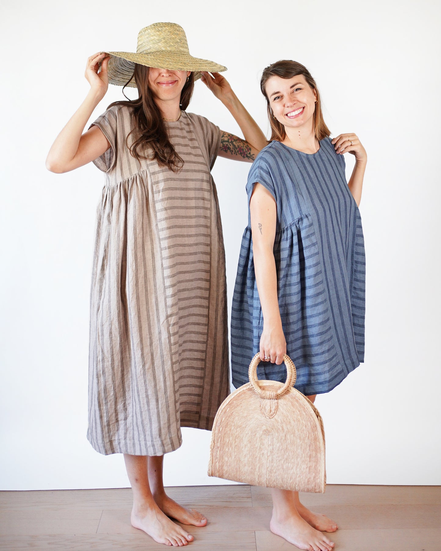 Matchy Matchy Sewing Club Collage Gather Dress - PDF Pattern