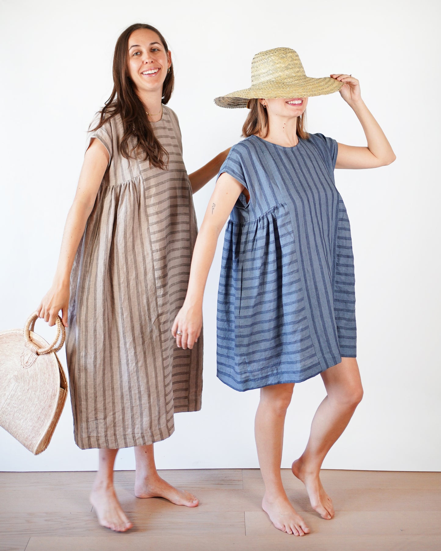 Matchy Matchy Sewing Club Collage Gather Dress - PDF Pattern