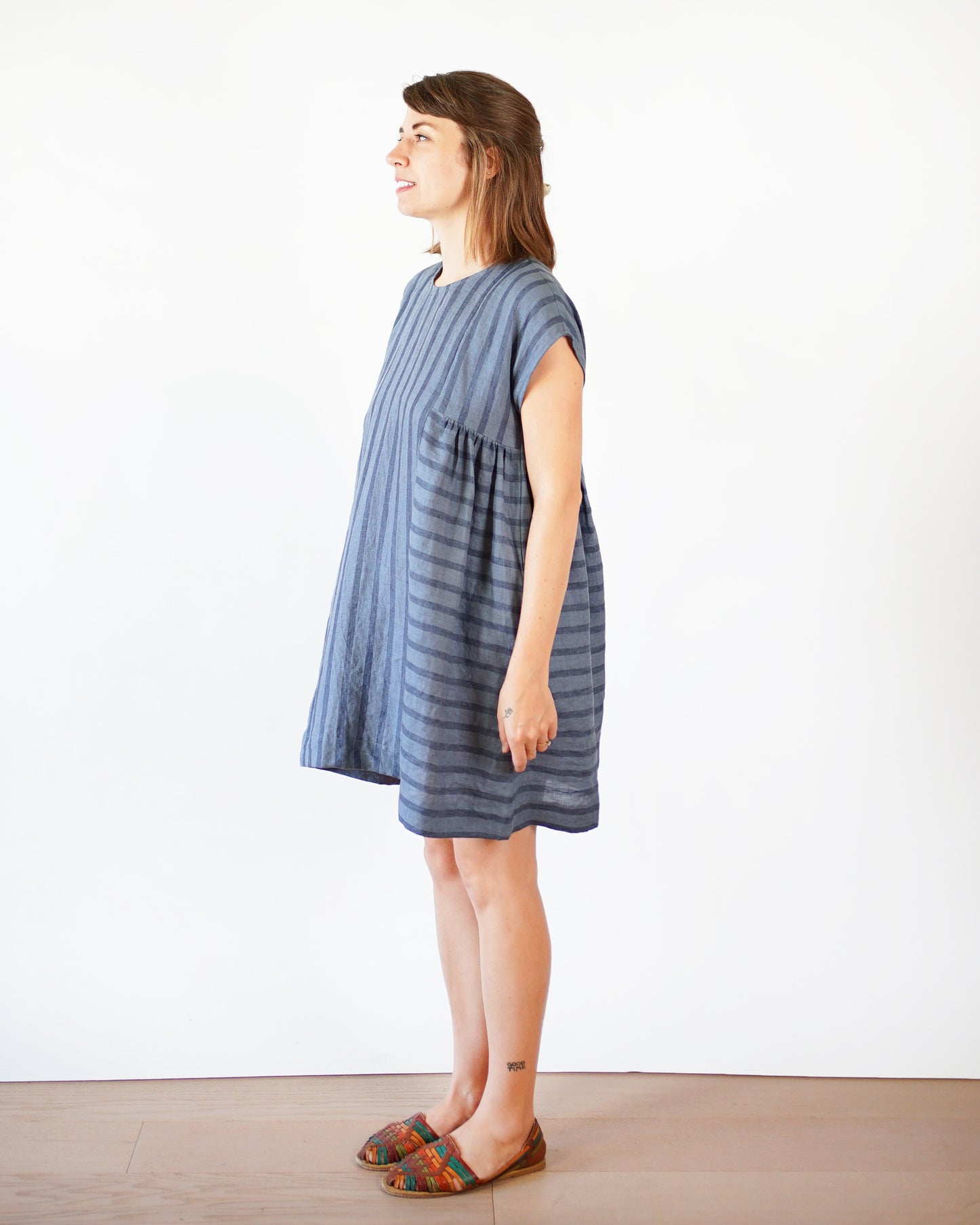 Matchy Matchy Sewing Club Collage Gather Dress - PDF Pattern