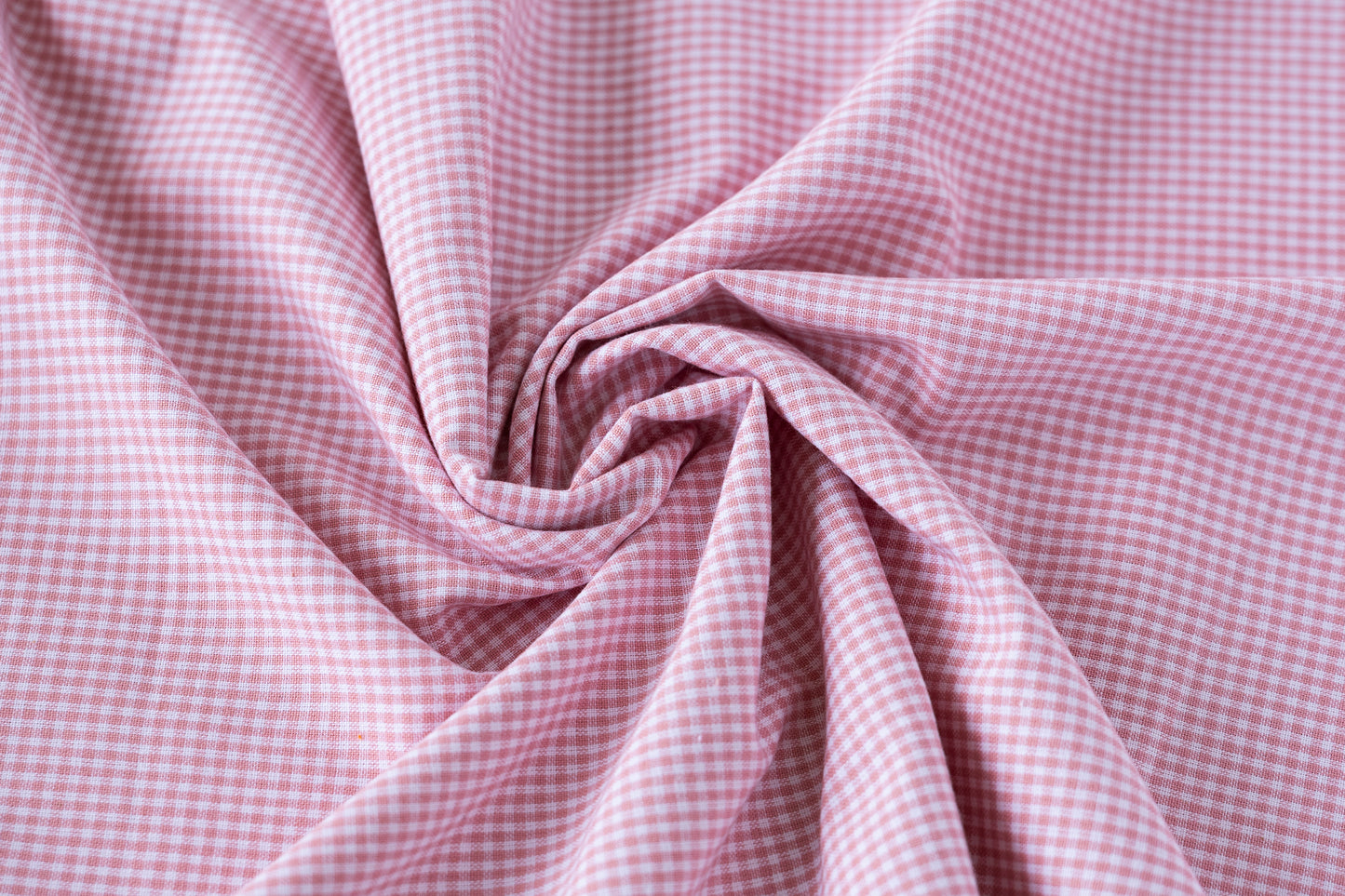 Homespun Mini-Check Cotton Gingham
