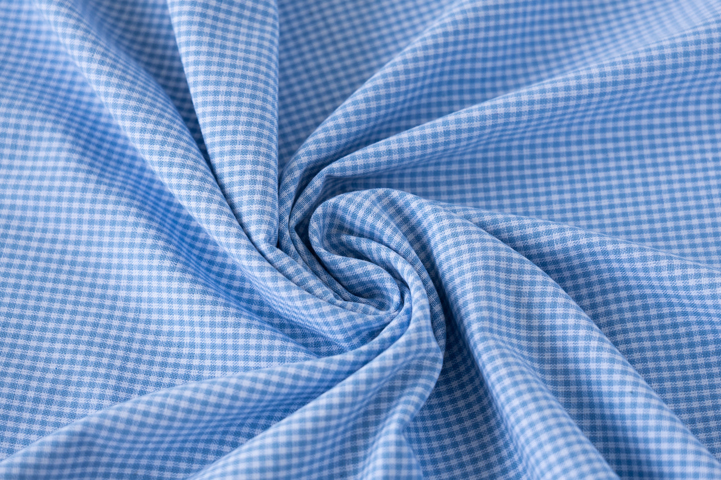 Homespun Mini-Check Cotton Gingham