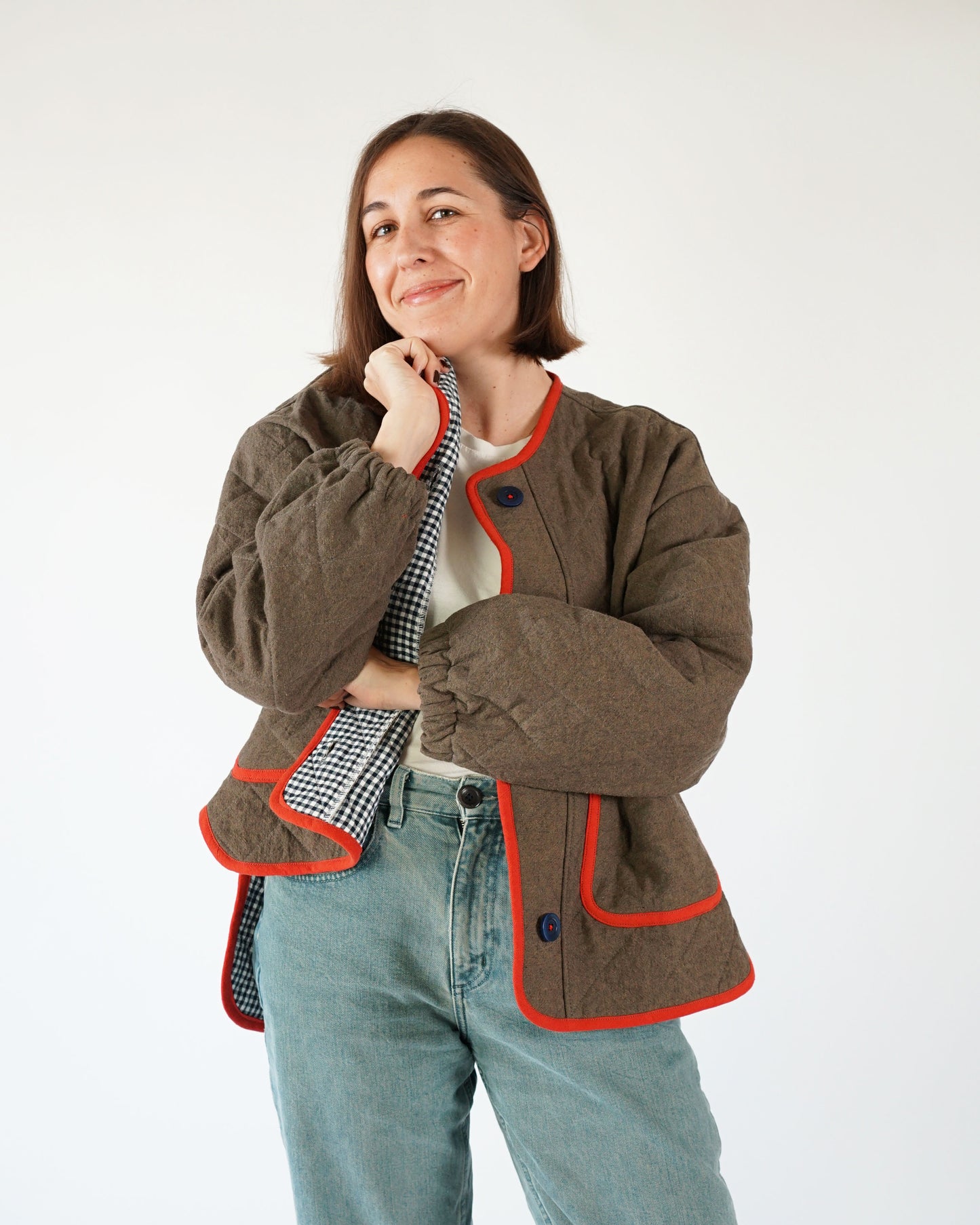 Matchy Matchy Sewing Club Homebody Quilted Jacket - PDF Pattern