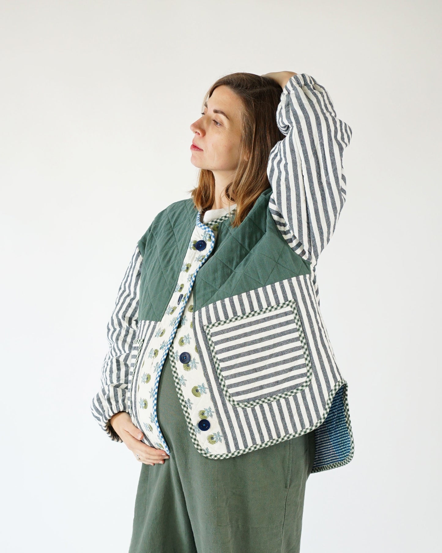Matchy Matchy Sewing Club Homebody Quilted Jacket - PDF Pattern