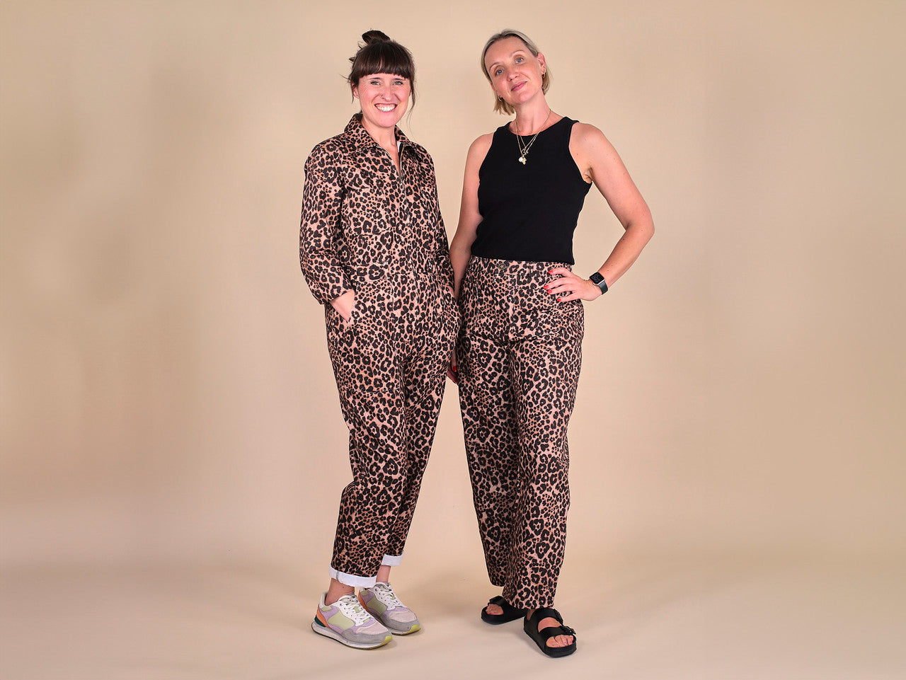 Ace Animal Print Denim