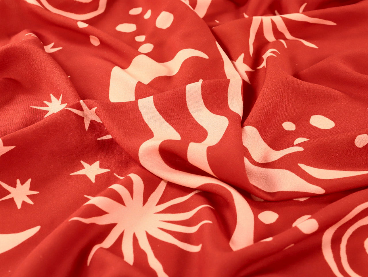 Marisol Viscose & Linen - Rust