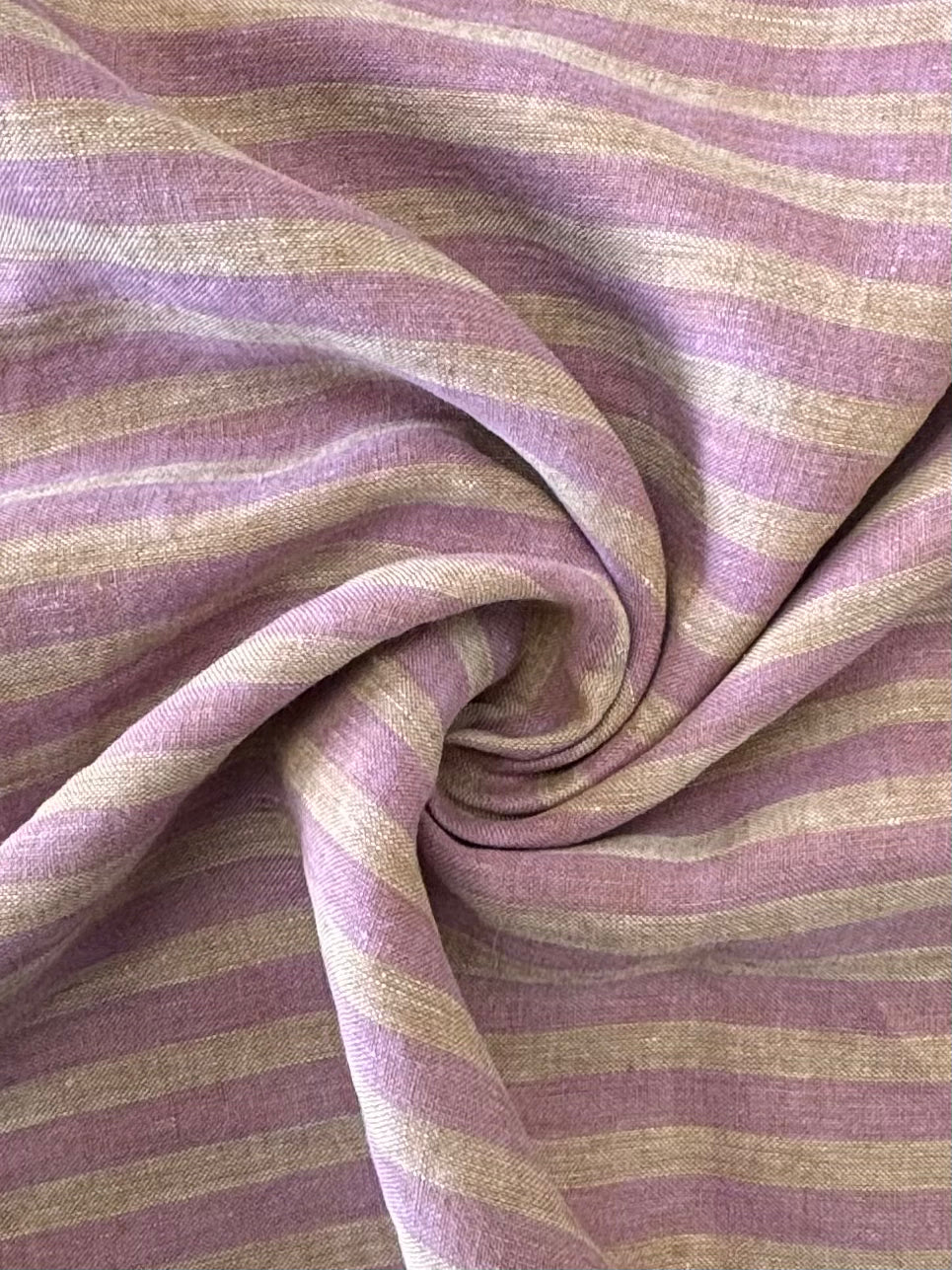 Linen Stripe - Pink