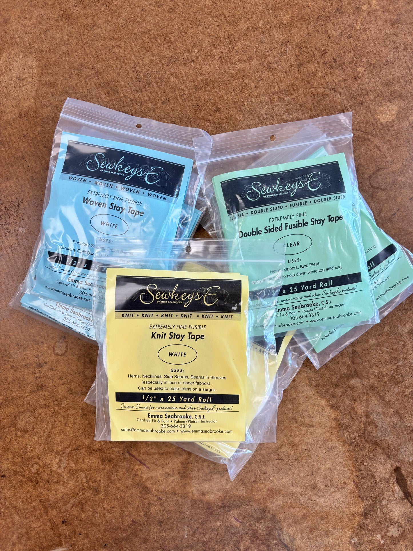 SewkeysE Woven Stay Tape – 1/2 Inch