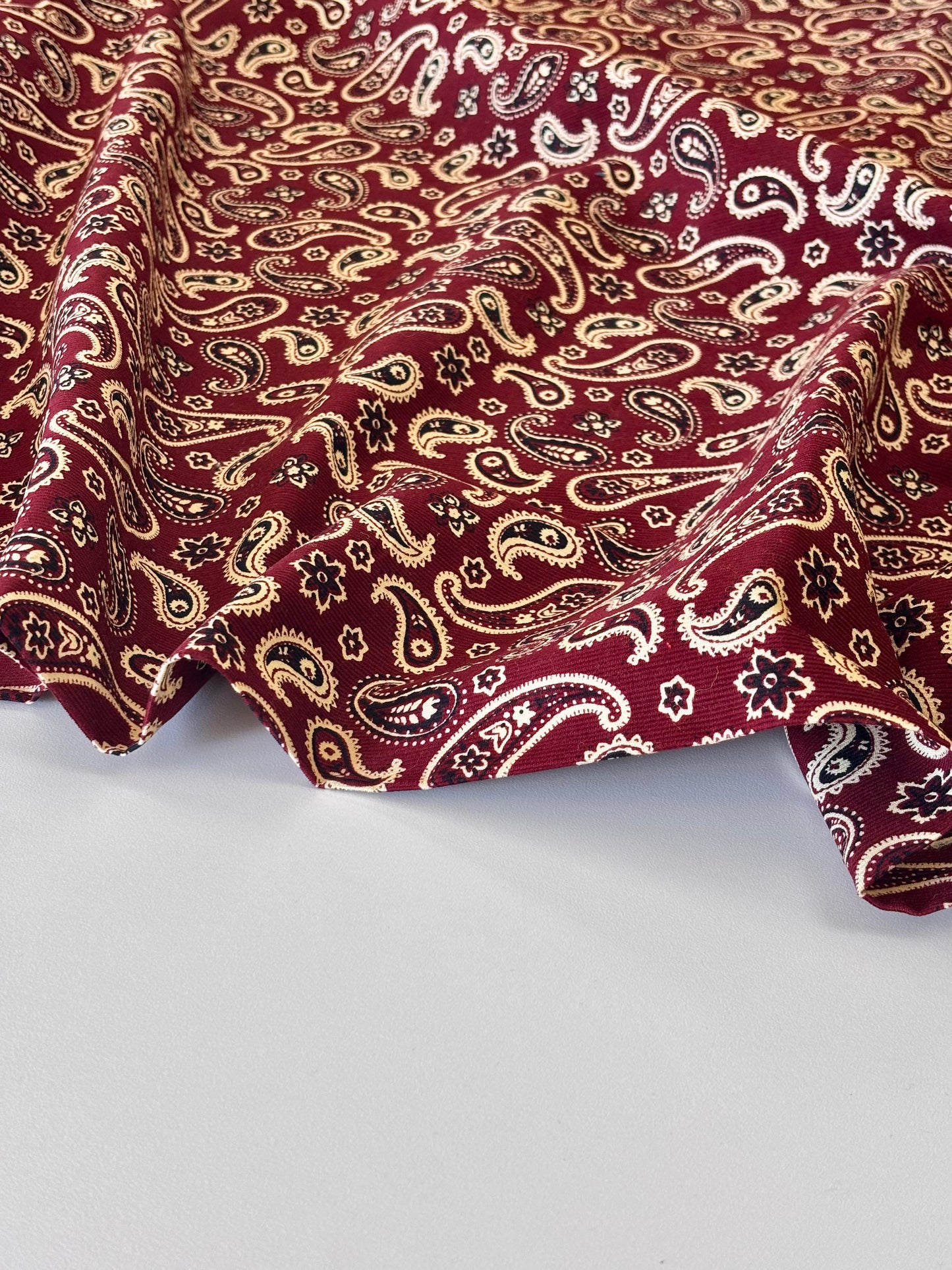 Cotton Corduroy - Paisley
