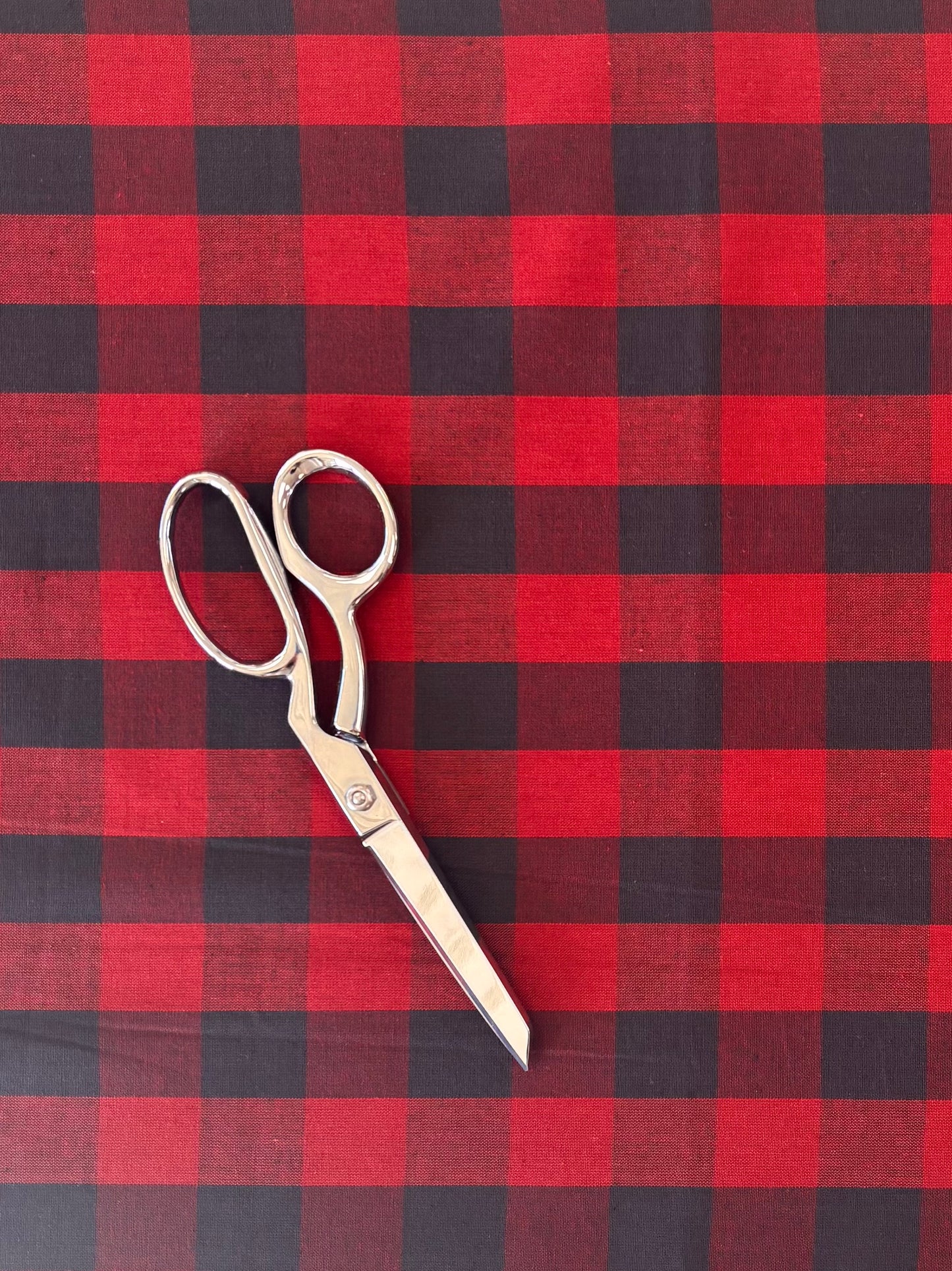 Cotton Homespun - Red & Black Buffalo Check