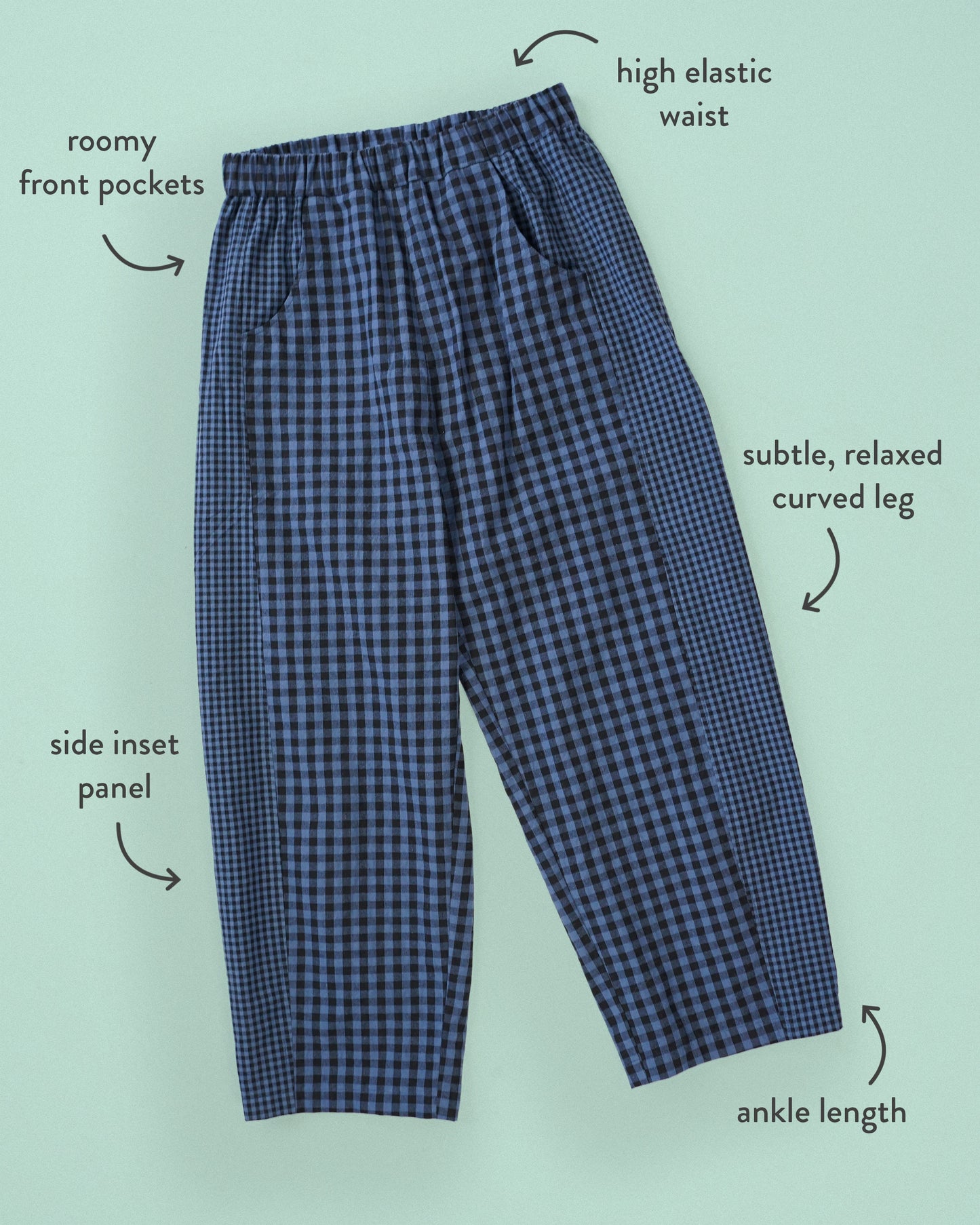Matchy Matchy Sewing Club Kite Pant - PDF Pattern