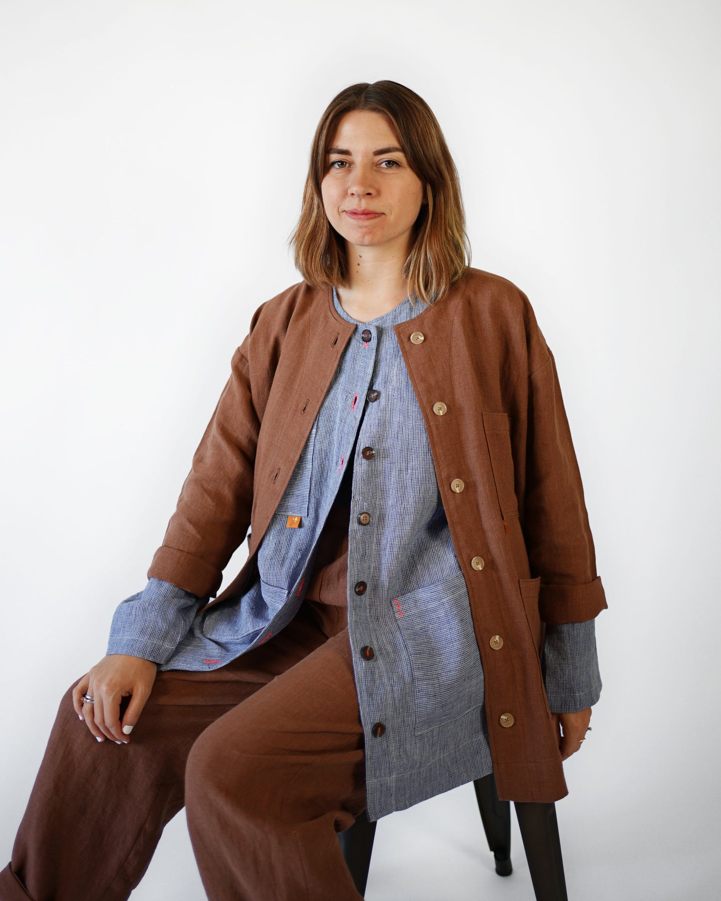 Matchy Matchy Sewing Club Makers Over Shirt - PDF Pattern