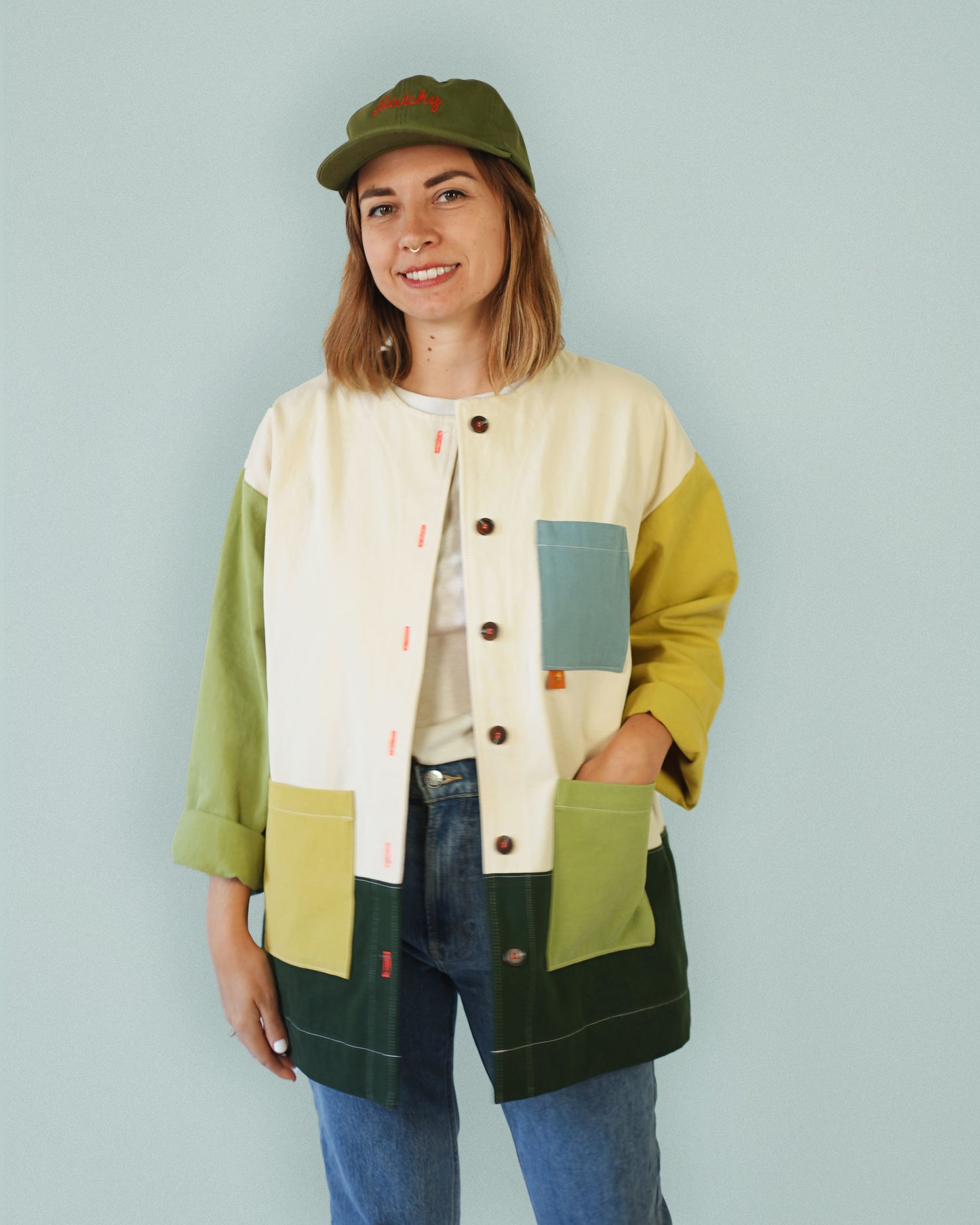Matchy Matchy Sewing Club Makers Over Shirt - PDF Pattern