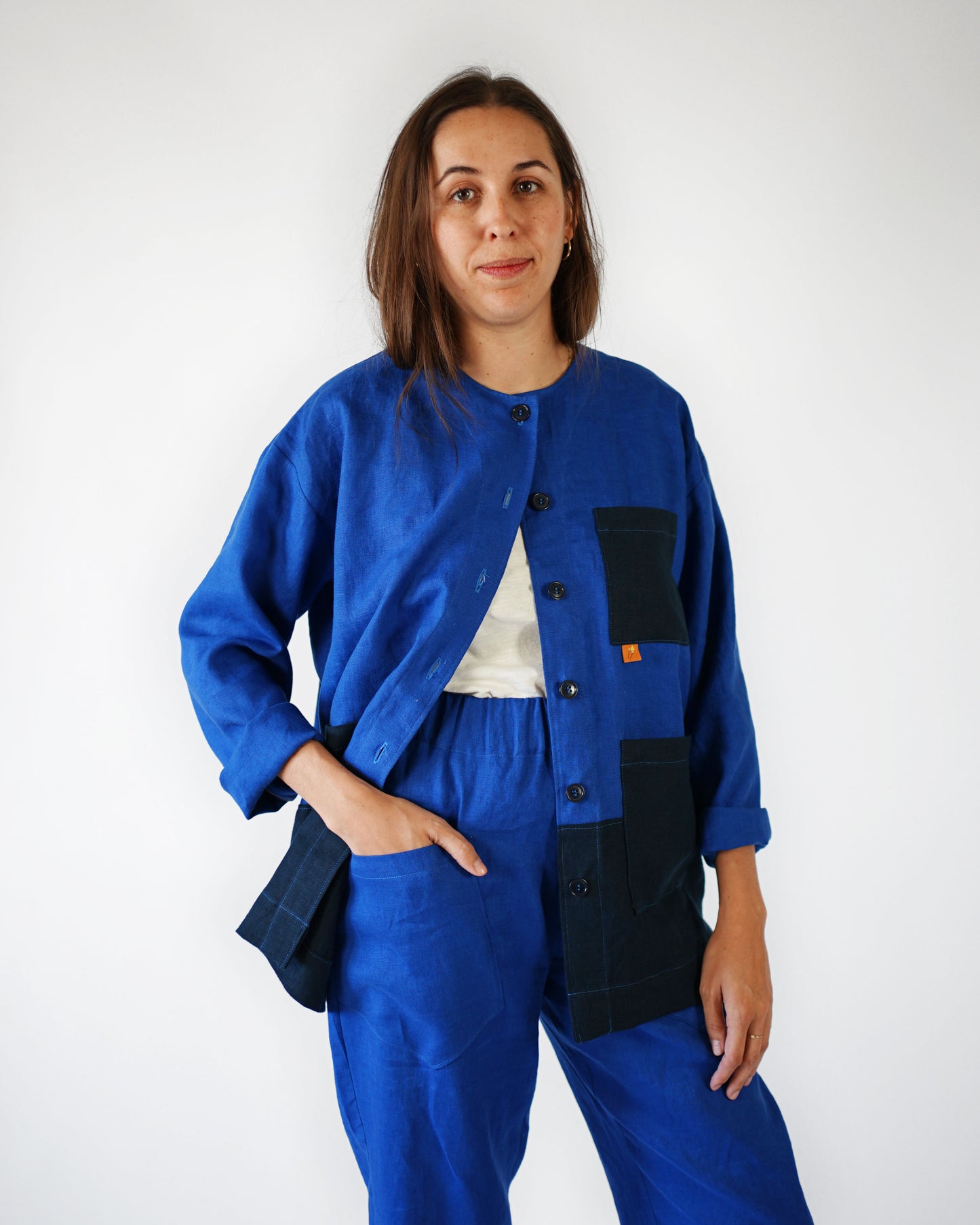 Matchy Matchy Sewing Club Makers Over Shirt - PDF Pattern