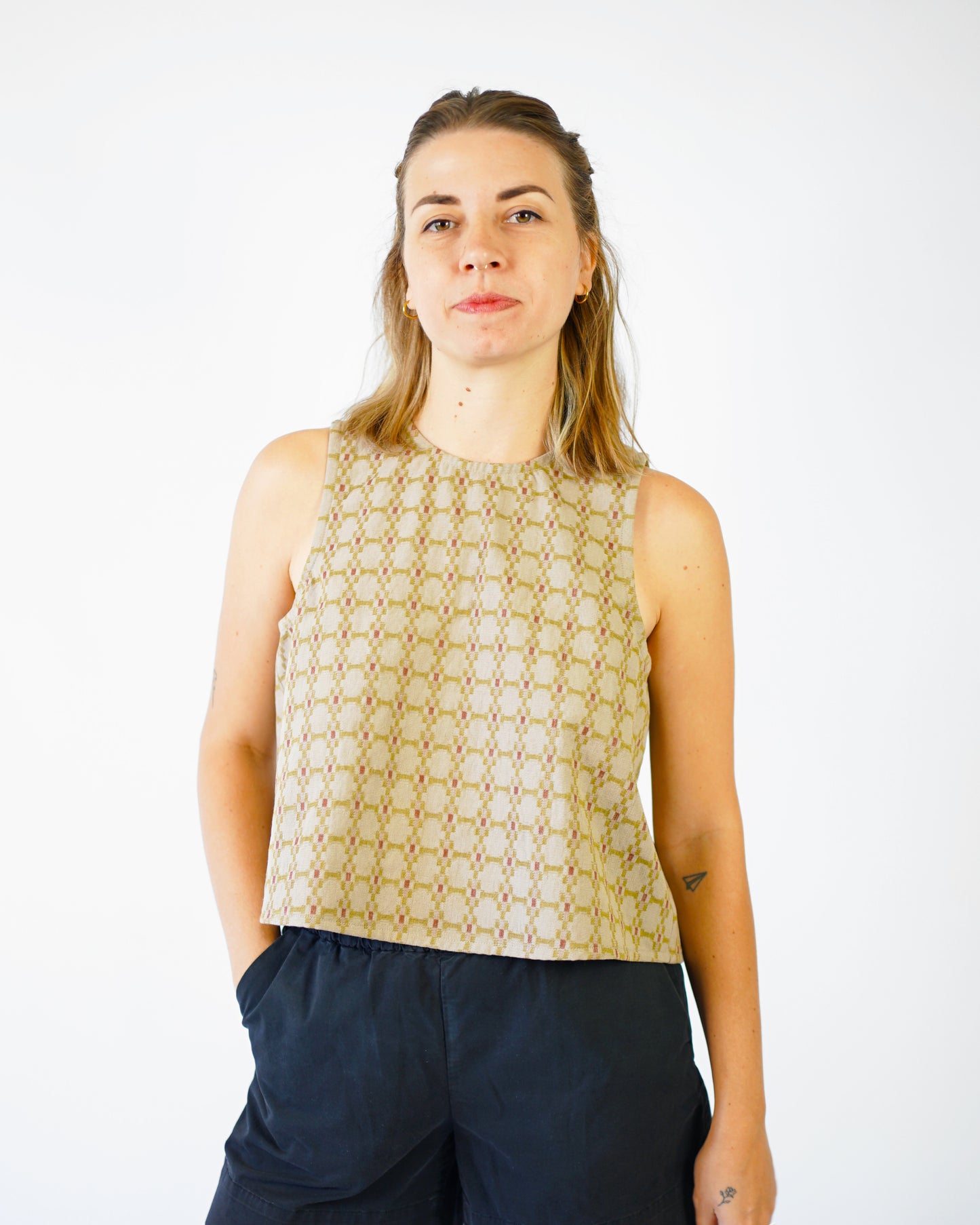 Matchy Matchy Sewing Club Open Back Smock Top - PDF Pattern