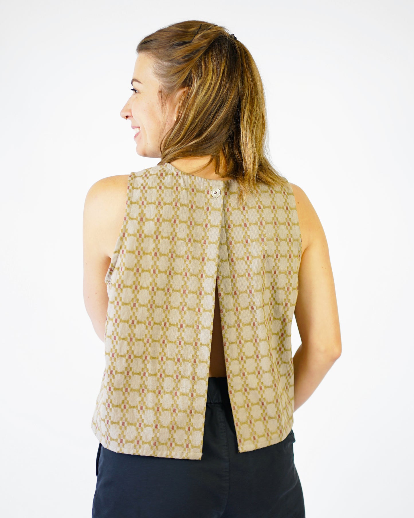 Matchy Matchy Sewing Club Open Back Smock Top - PDF Pattern