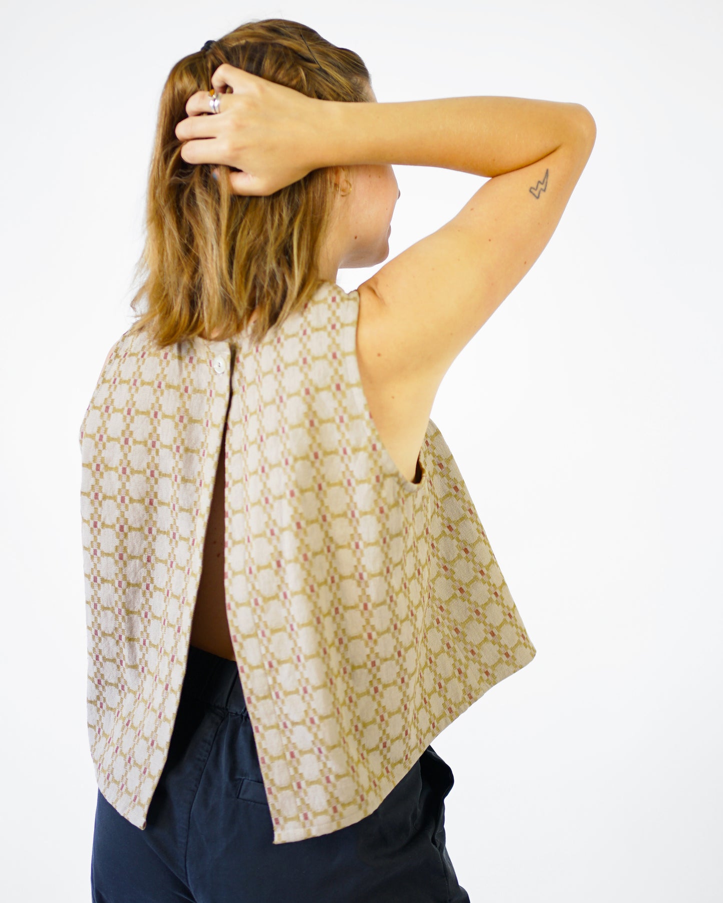 Matchy Matchy Sewing Club Open Back Smock Top - PDF Pattern
