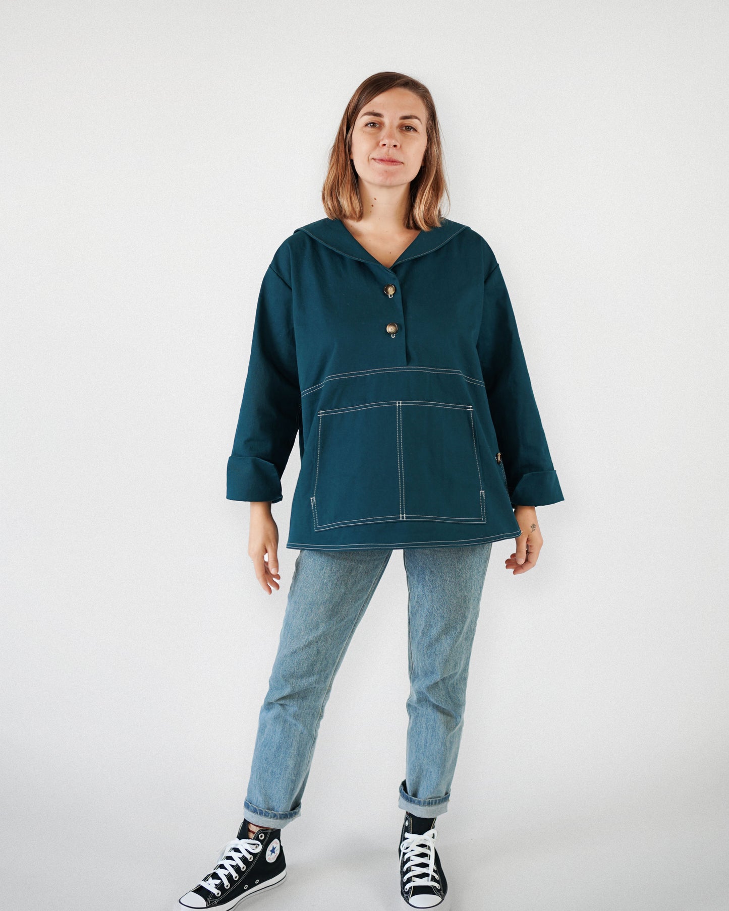 Matchy Matchy Sewing Club On Deck Popover - PDF Pattern