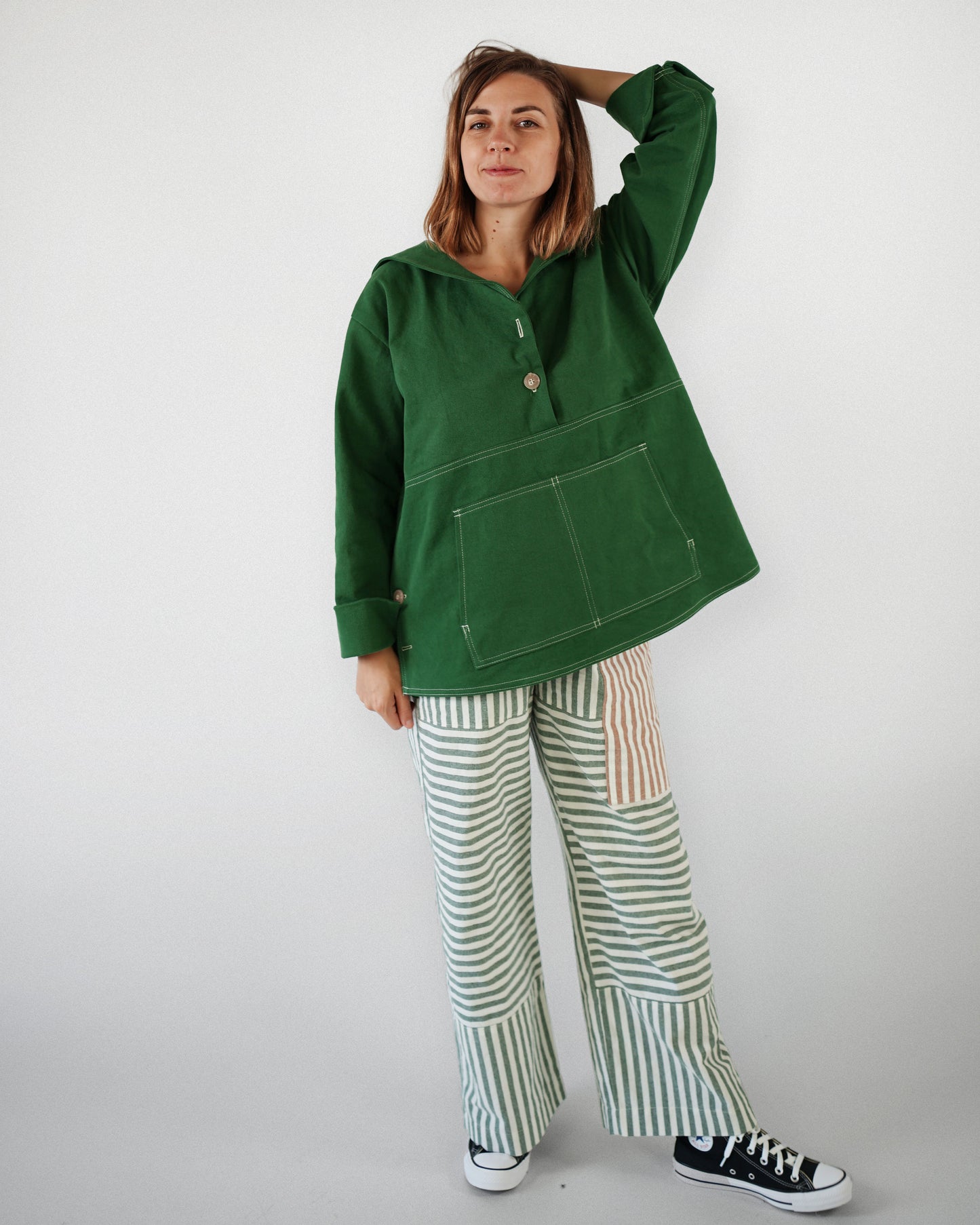 Matchy Matchy Sewing Club On Deck Popover - PDF Pattern