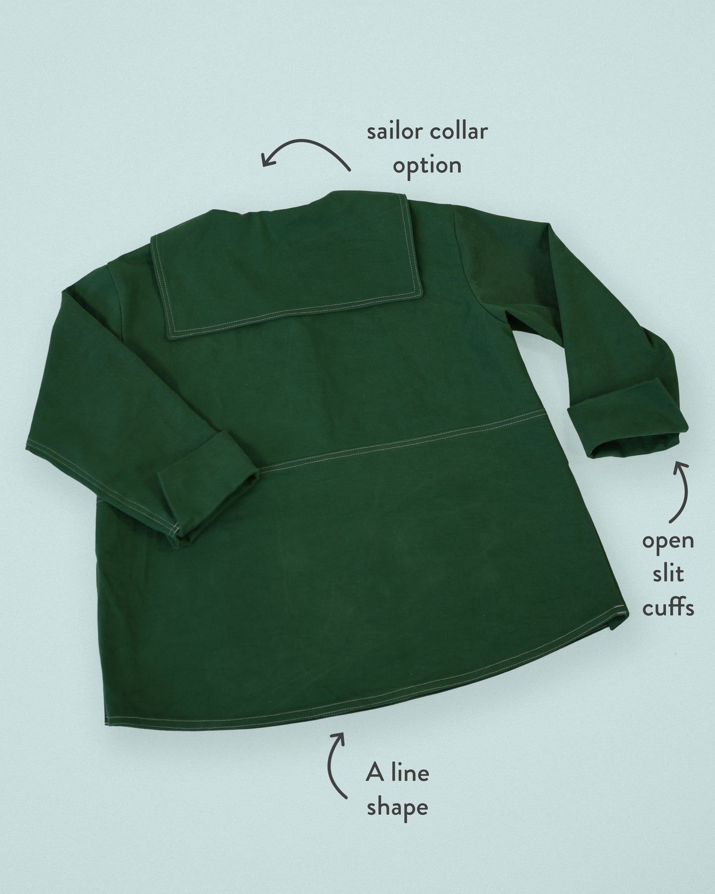 Matchy Matchy Sewing Club On Deck Popover - PDF Pattern