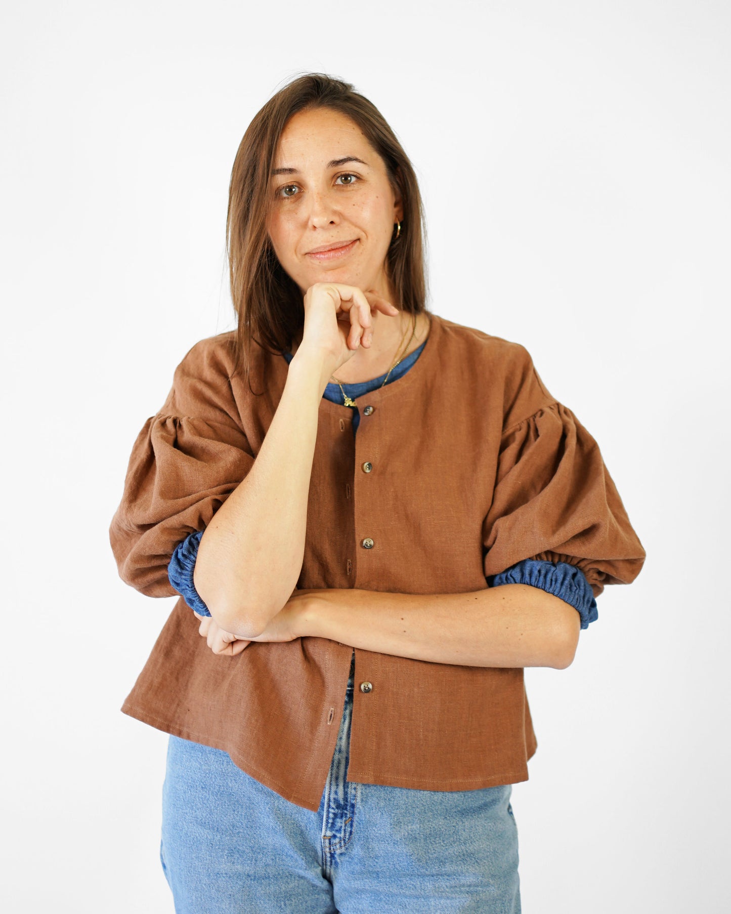 Matchy Matchy Sewing Club Perfect Puff Sleeve Top - PDF Pattern