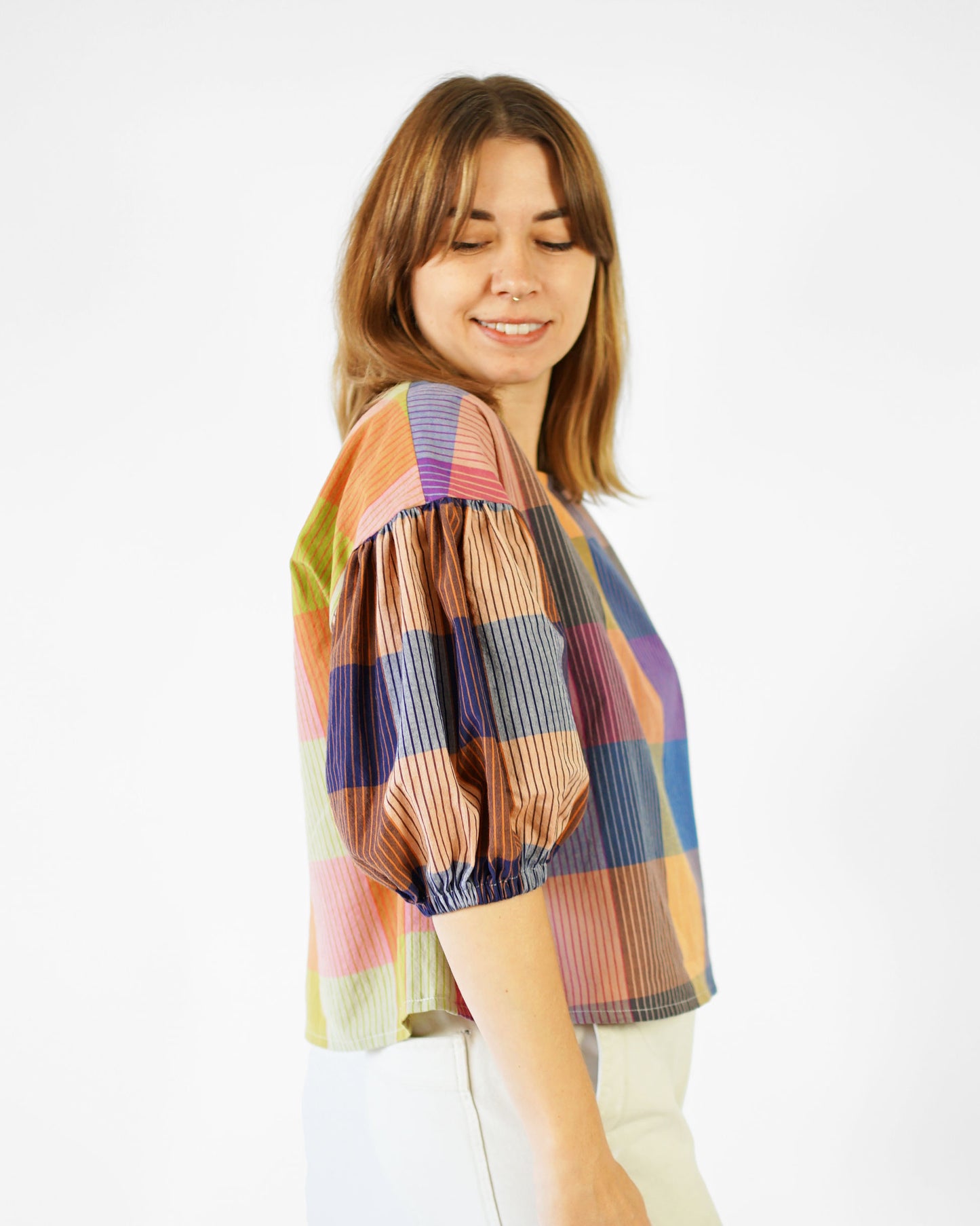 Matchy Matchy Sewing Club Perfect Puff Sleeve Top - PDF Pattern