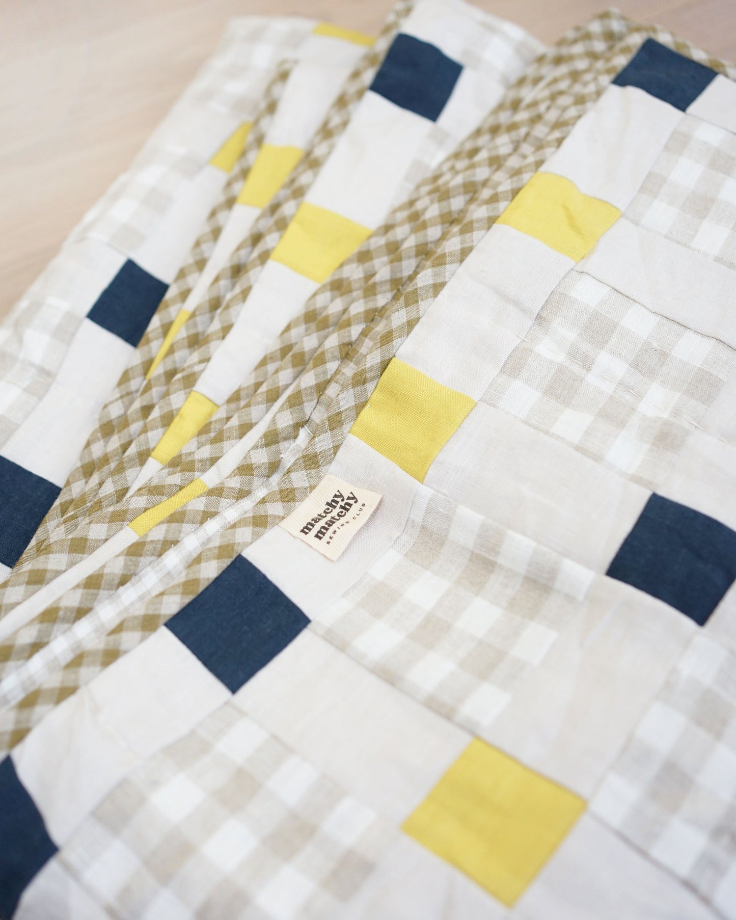Matchy Matchy Sewing Club Picnic Square Quilt - PDF Pattern