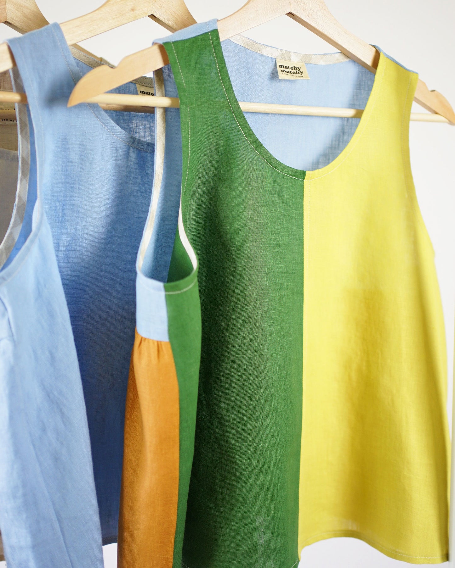 Matchy Matchy Sewing Club Peplum Split Tank - PDF Pattern
