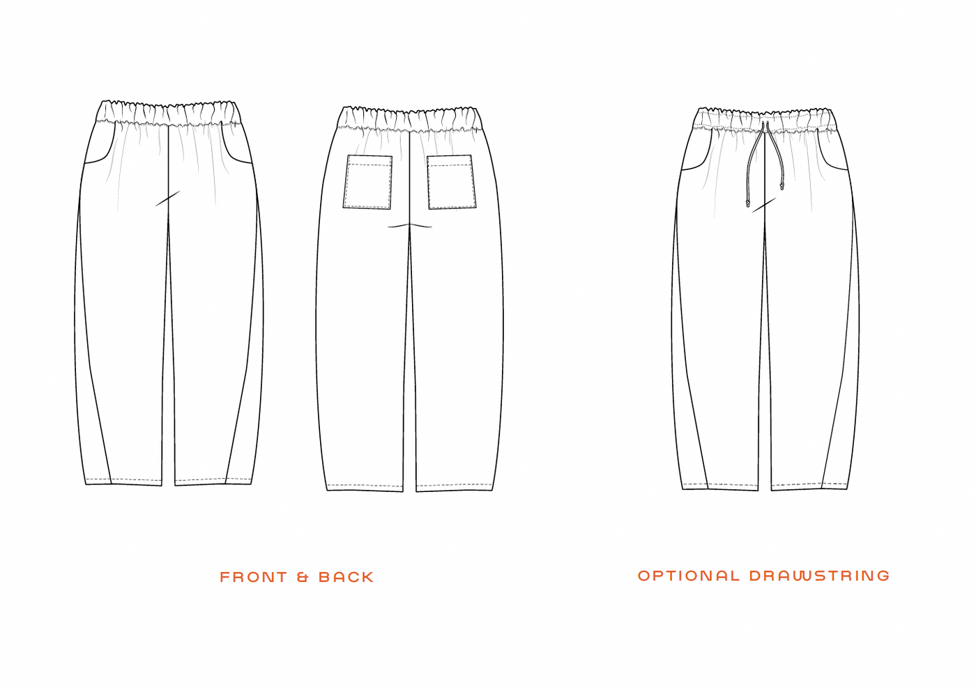 Confident Beginner: Parker Pants, August 8 & 9