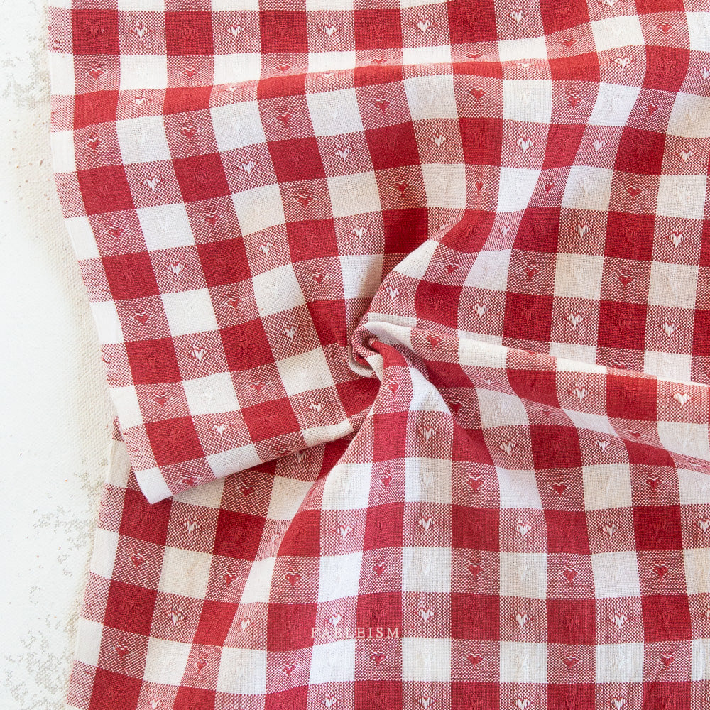 Queen Of Hearts - Gingham Hearts (Cherry)