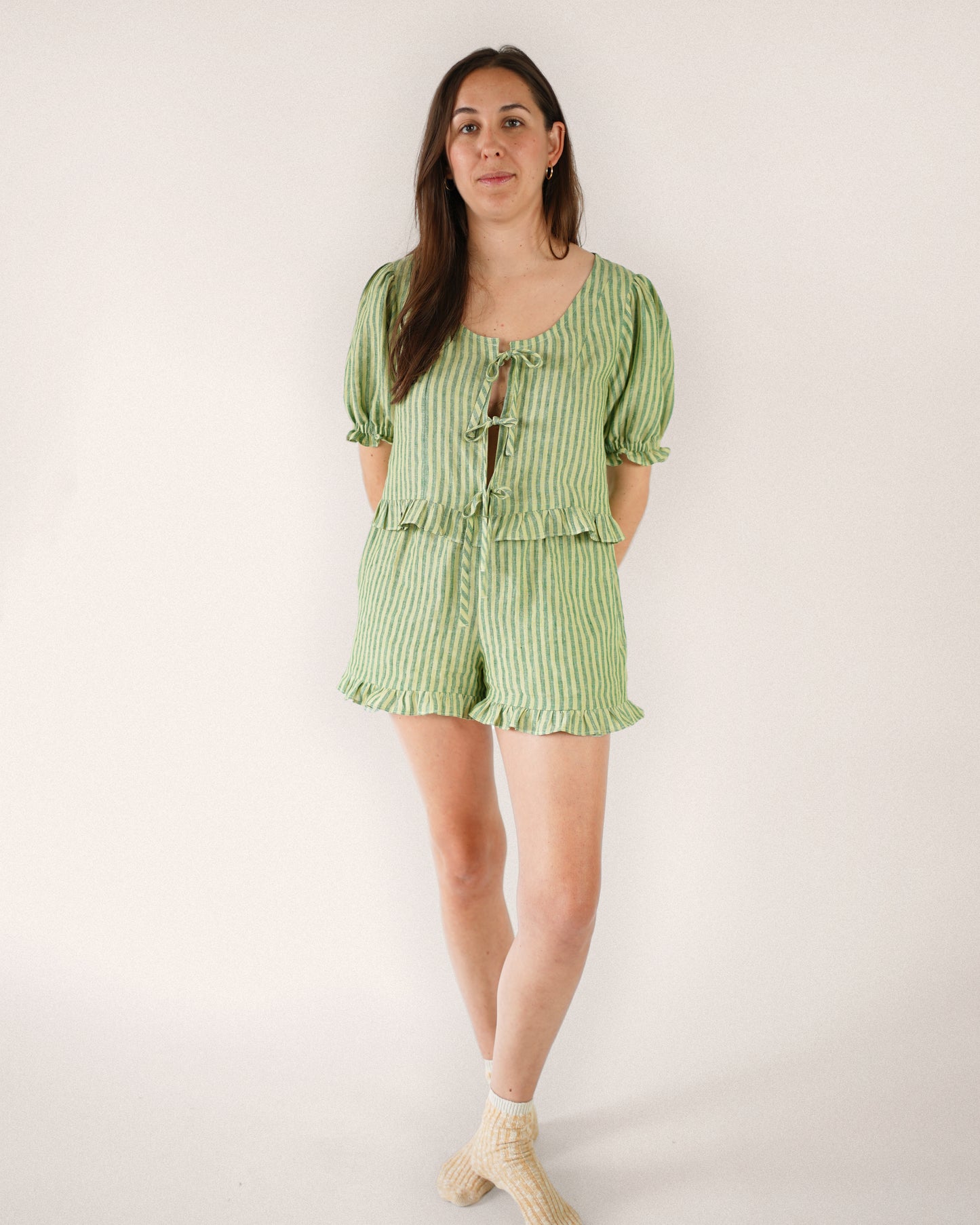 Matchy Matchy Sewing Club Ruffle Bruch Set - PDF Pattern