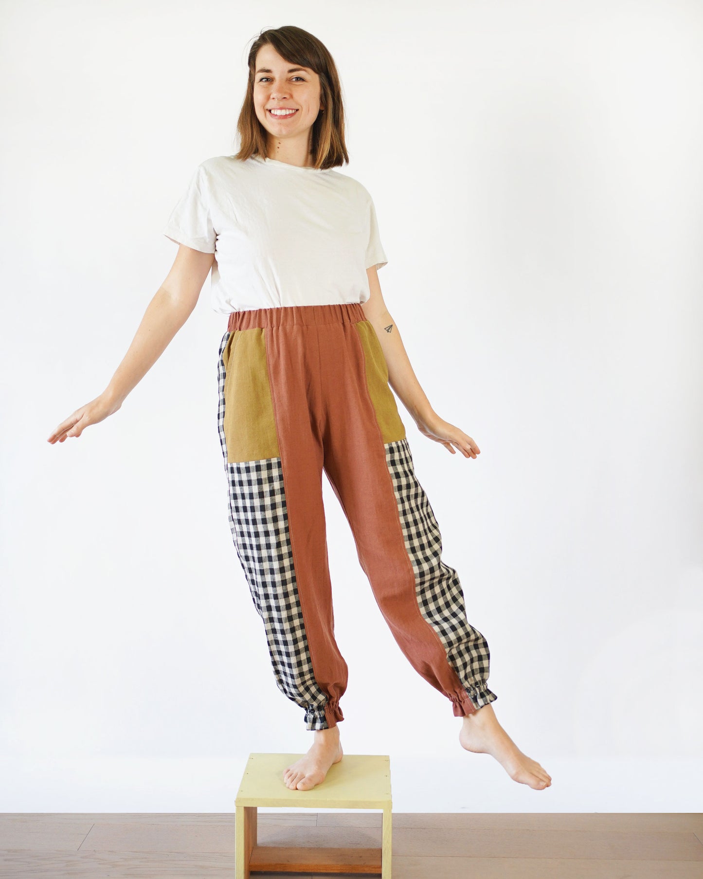 Matchy Matchy Sewing Club Recess Play Pants - PDF Pattern