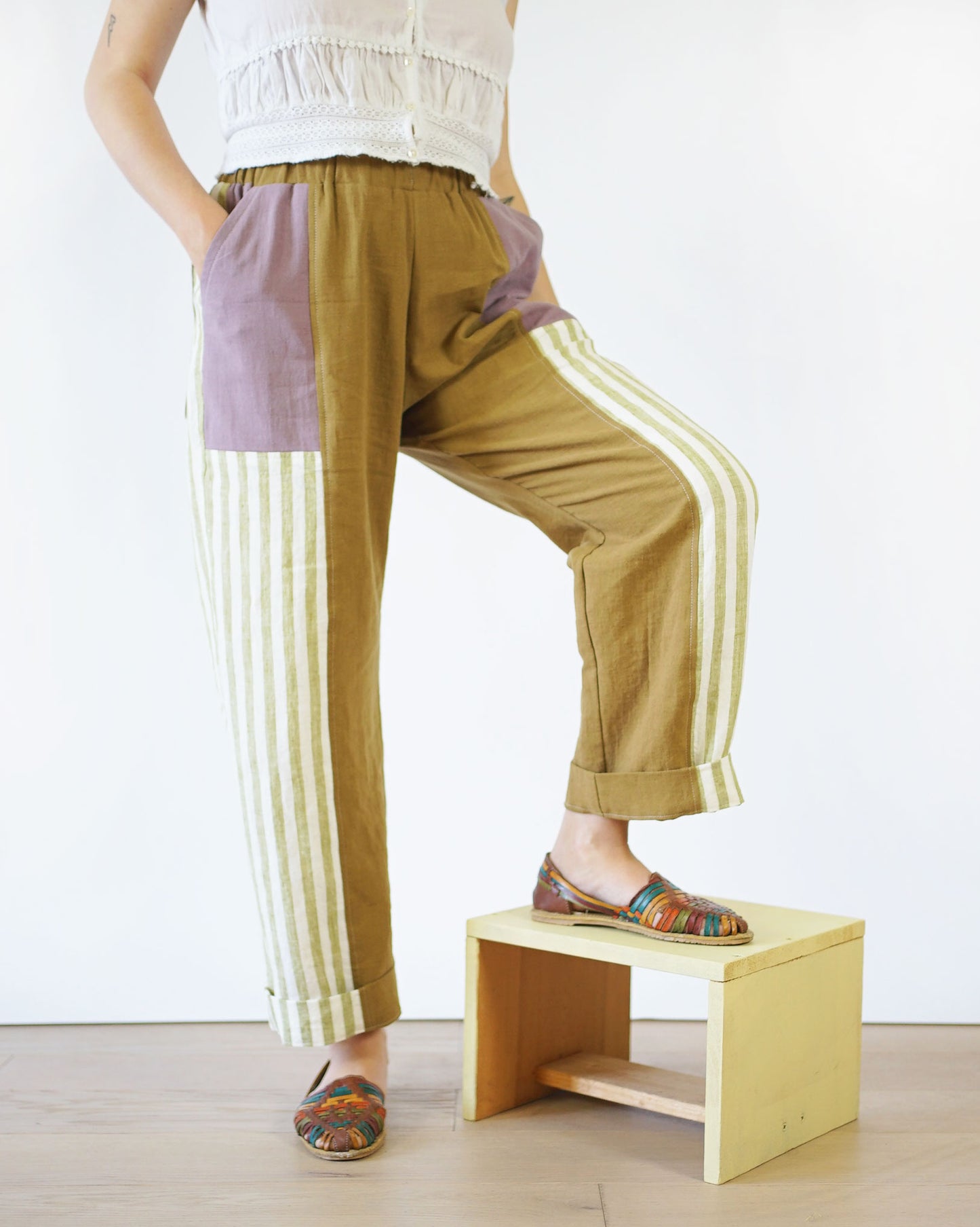 Matchy Matchy Sewing Club Recess Play Pants - PDF Pattern