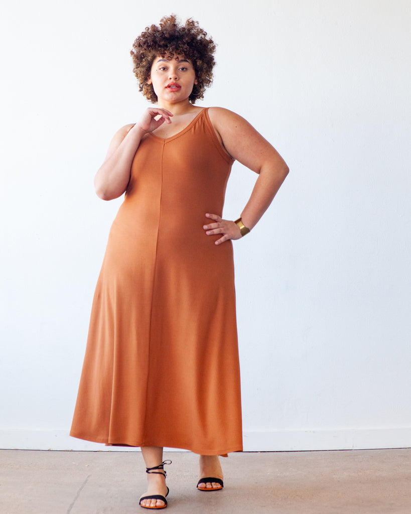 True Bias Zoey Dress, Sizes 14-32 - Paper Pattern